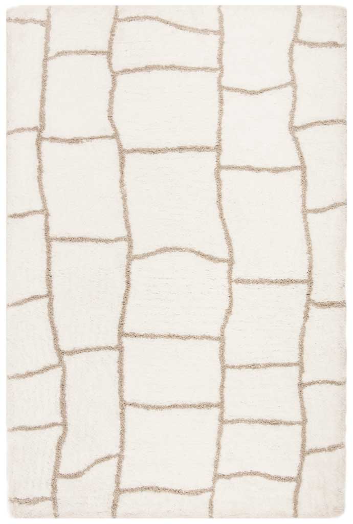 Toronto Shag Ivory/Silver Area Rug - Image 2