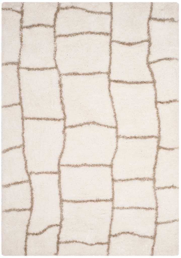 Toronto Shag Ivory/Silver Area Rug - Image 3