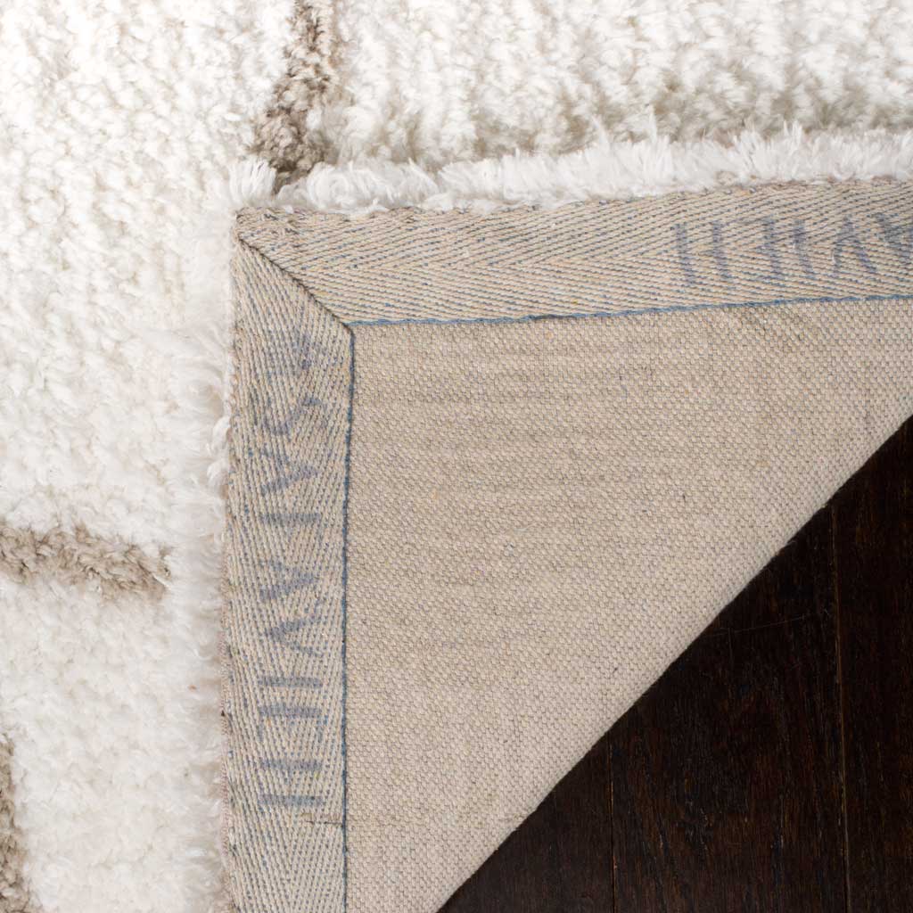 Toronto Shag Ivory/Silver Area Rug - Image 6