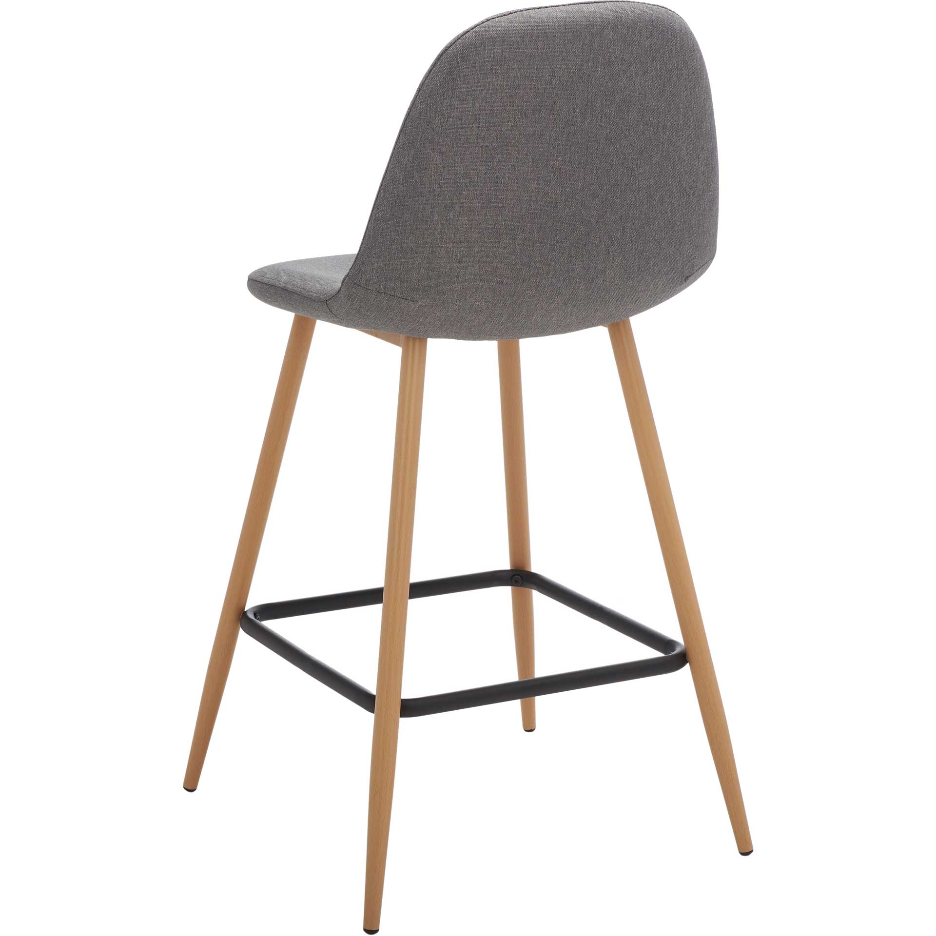 Trace Bar Stool Dark Gray/Natural - Image 4
