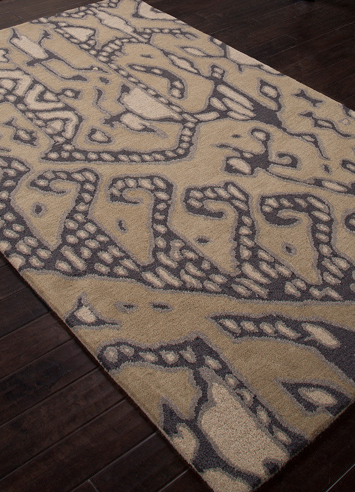 Traditions Maliana Dark Shadow/Olive Gray Area Rug - Image 2