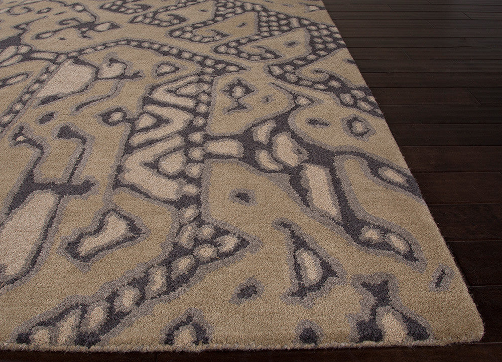 Traditions Maliana Dark Shadow/Olive Gray Area Rug - Image 3