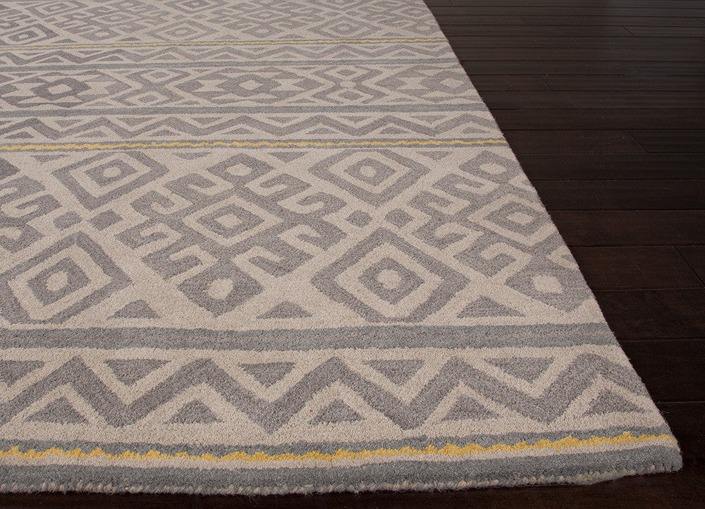 Traditions Nora Overcast/Yolk Yellow Area Rug - Image 3