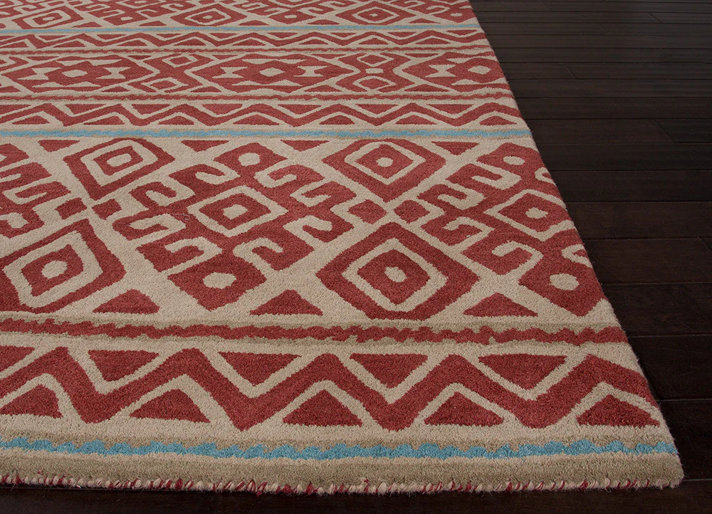 Traditions Nora Rosewood/Cement Area Rug - Image 3