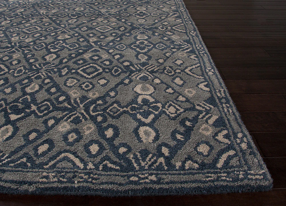 Traditions Savu Monument/Majolica Blue Area Rug - Image 3