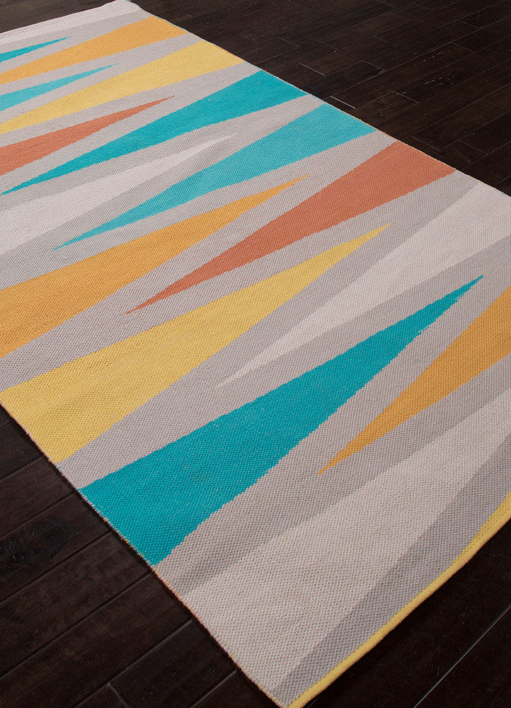 Traditions Shards Pumice Stone/Golden Glow Area Rug - Image 2