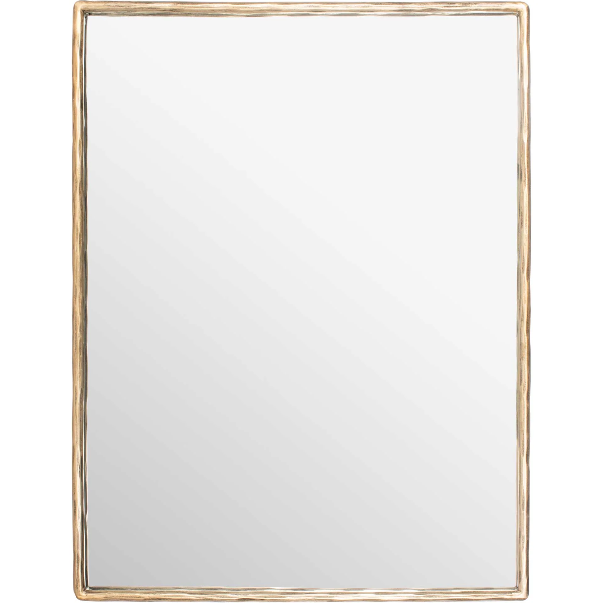 Tranquility Small Rectangle Mirror Brass - Image 2