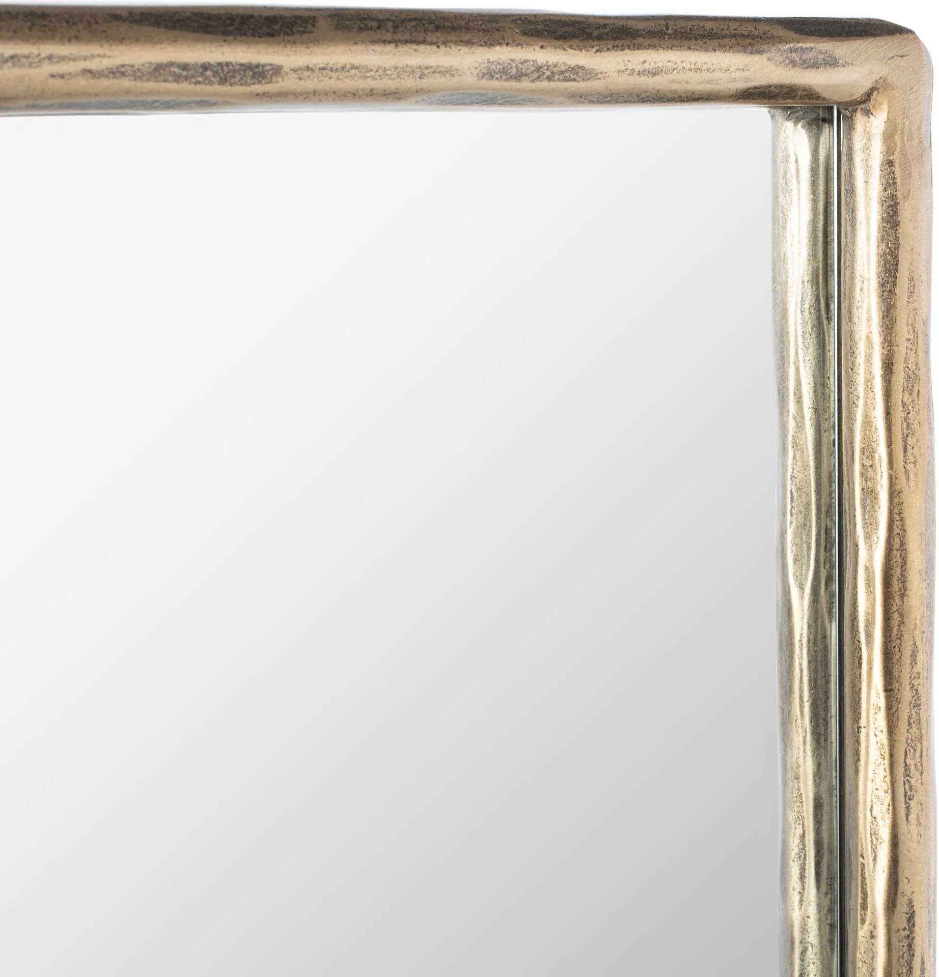 Tranquility Small Rectangle Mirror Brass - Image 3
