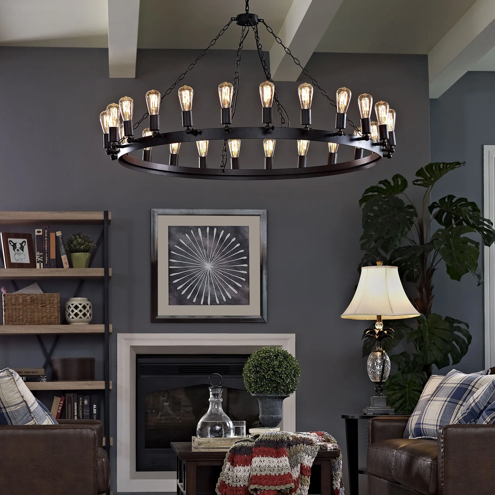 Transcendent Chandelier Brown - Image 4