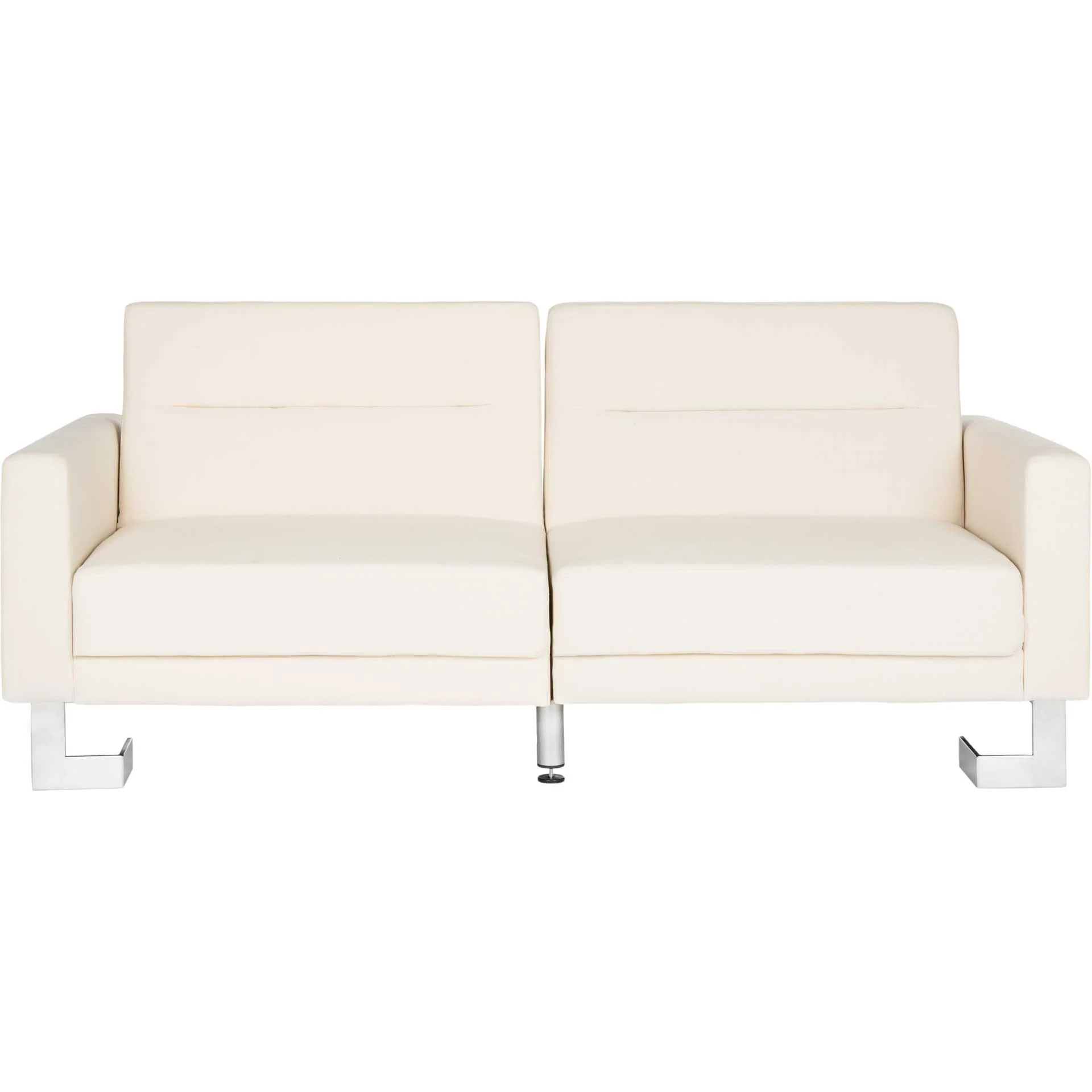 Traverse Foldable Sofa Bed Beige/Silver - Image 2