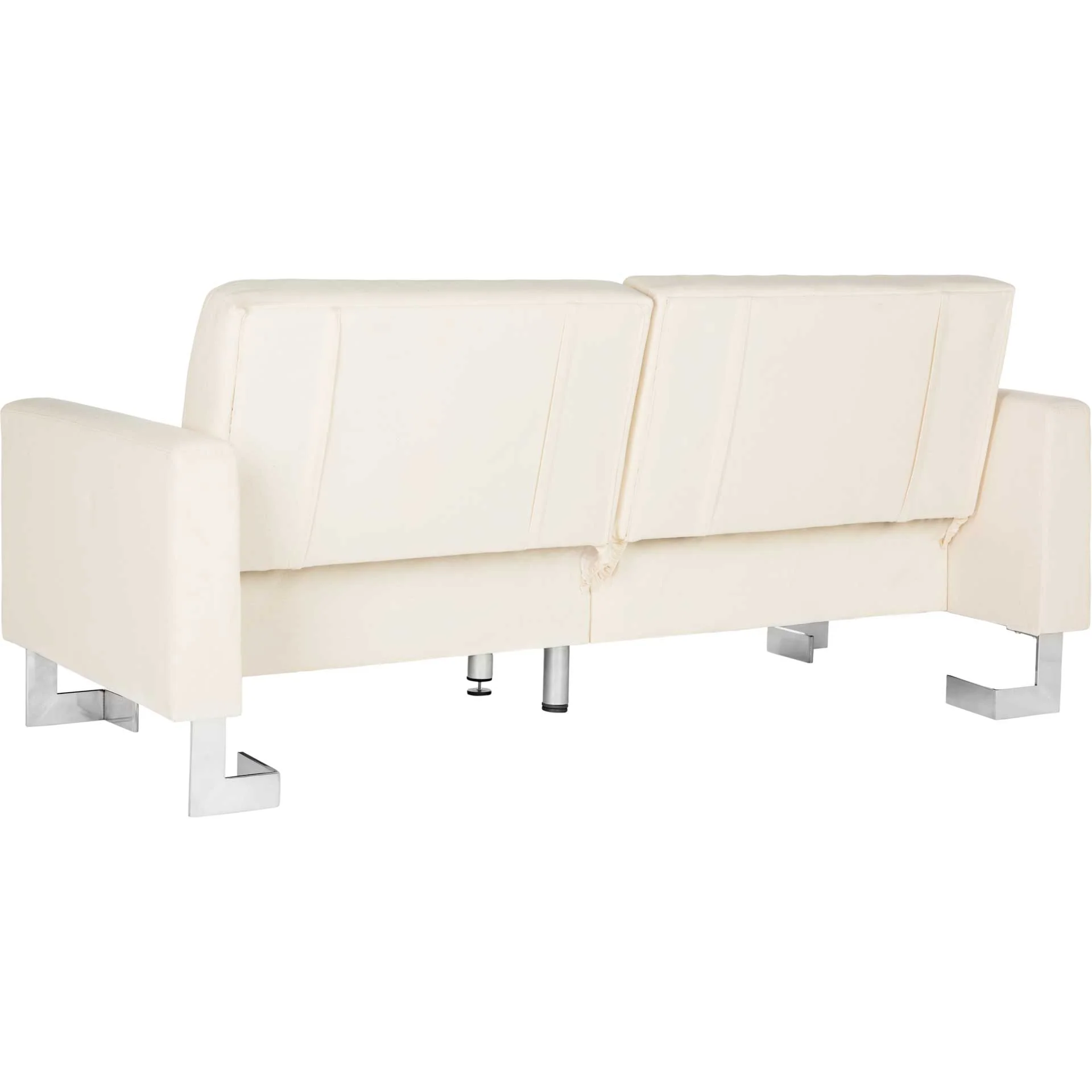 Traverse Foldable Sofa Bed Beige/Silver - Image 3