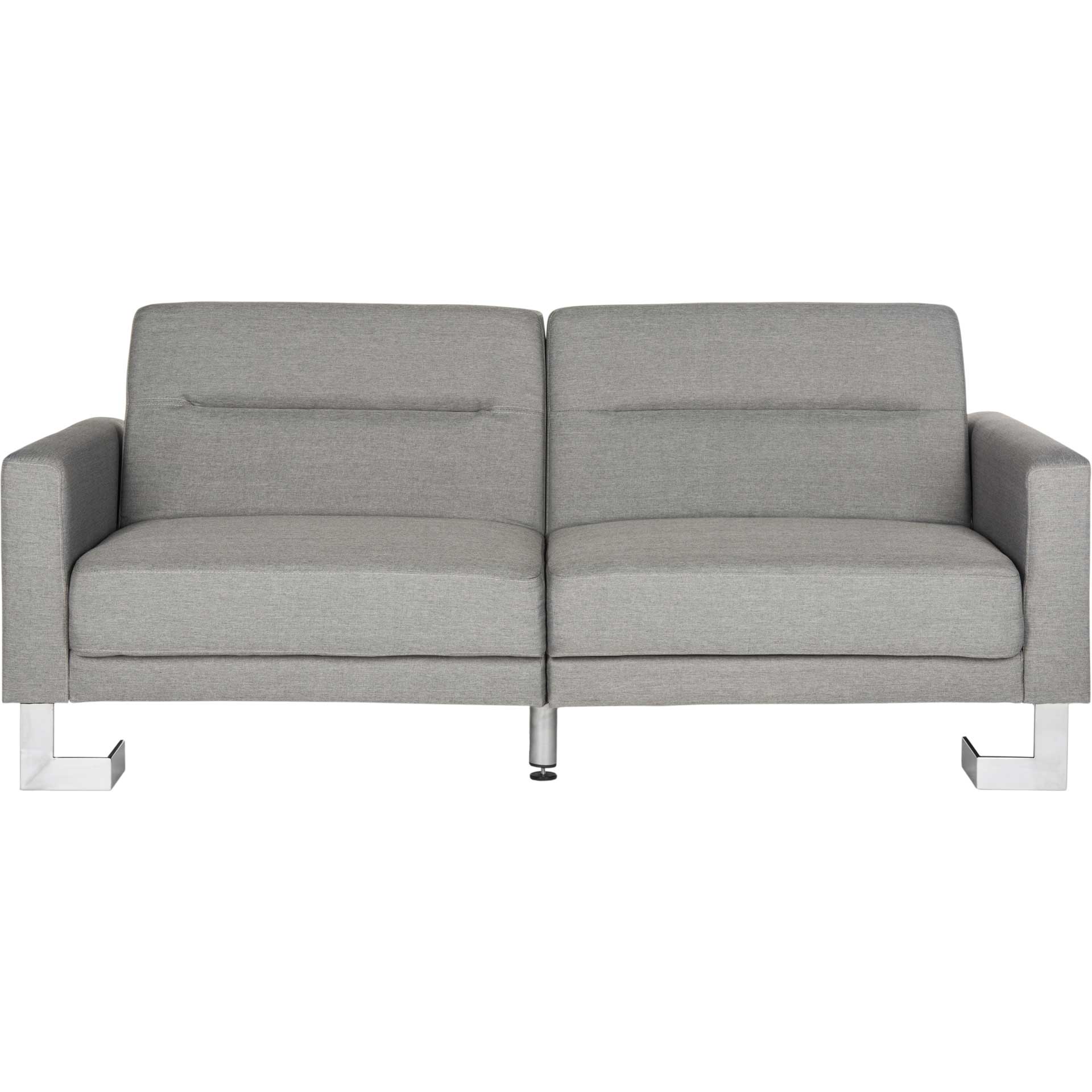 Traverse Foldable Sofa Bed Dark Gray/Silver - Image 2