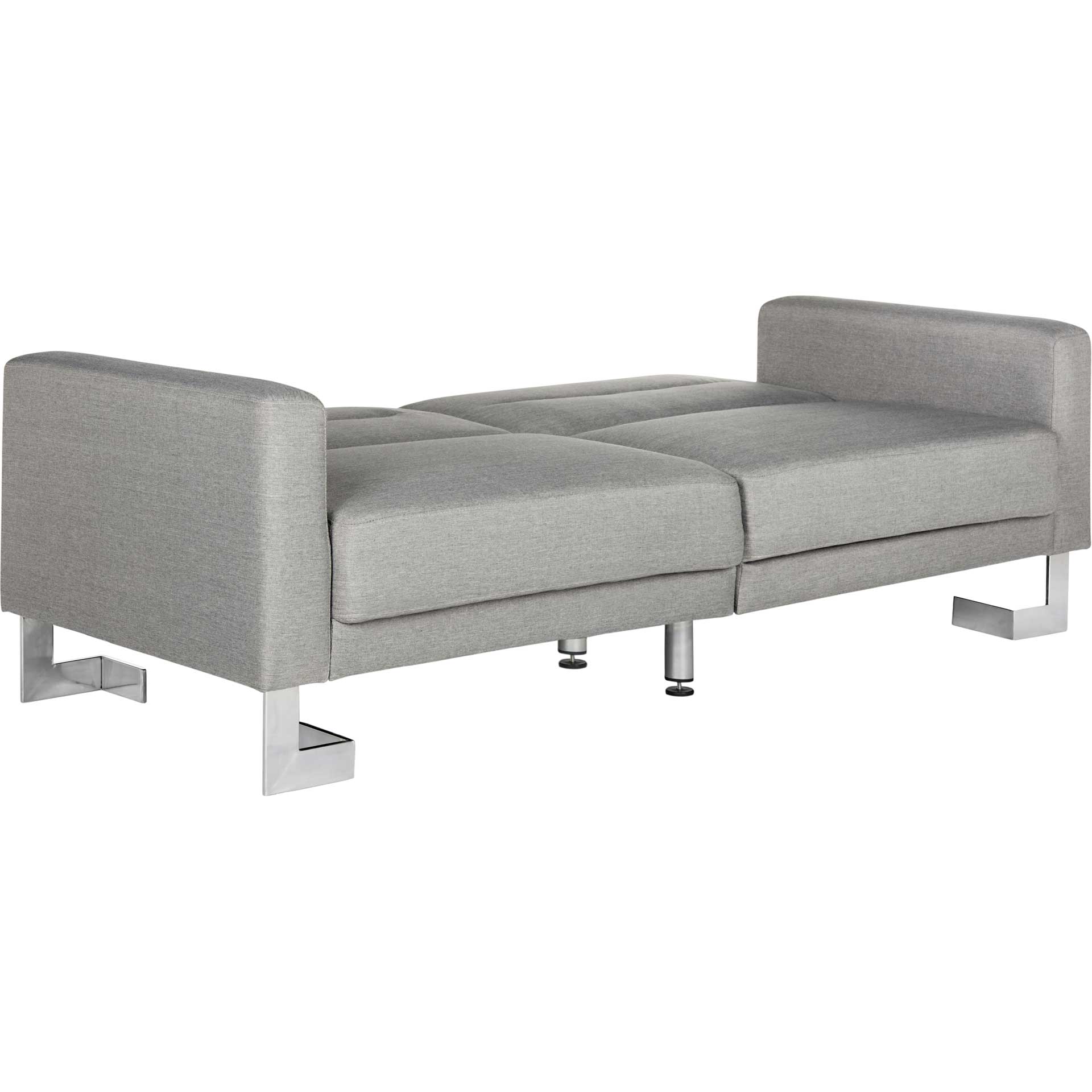Traverse Foldable Sofa Bed Dark Gray/Silver - Image 4