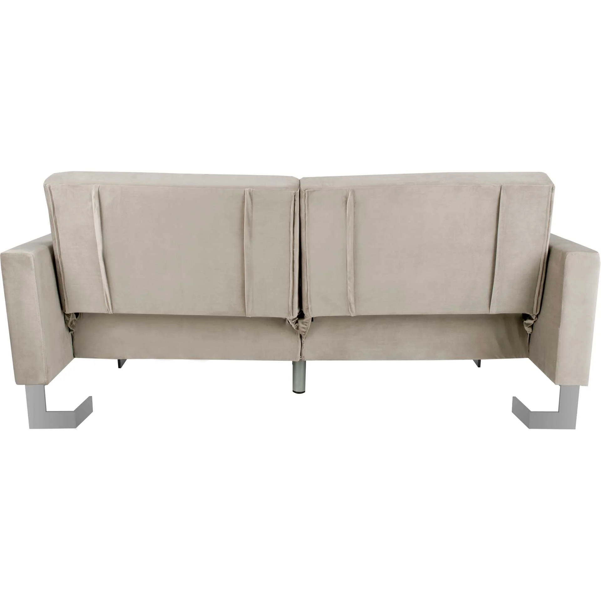 Traverse Foldable Sofa Bed Gray/Silver - Image 4