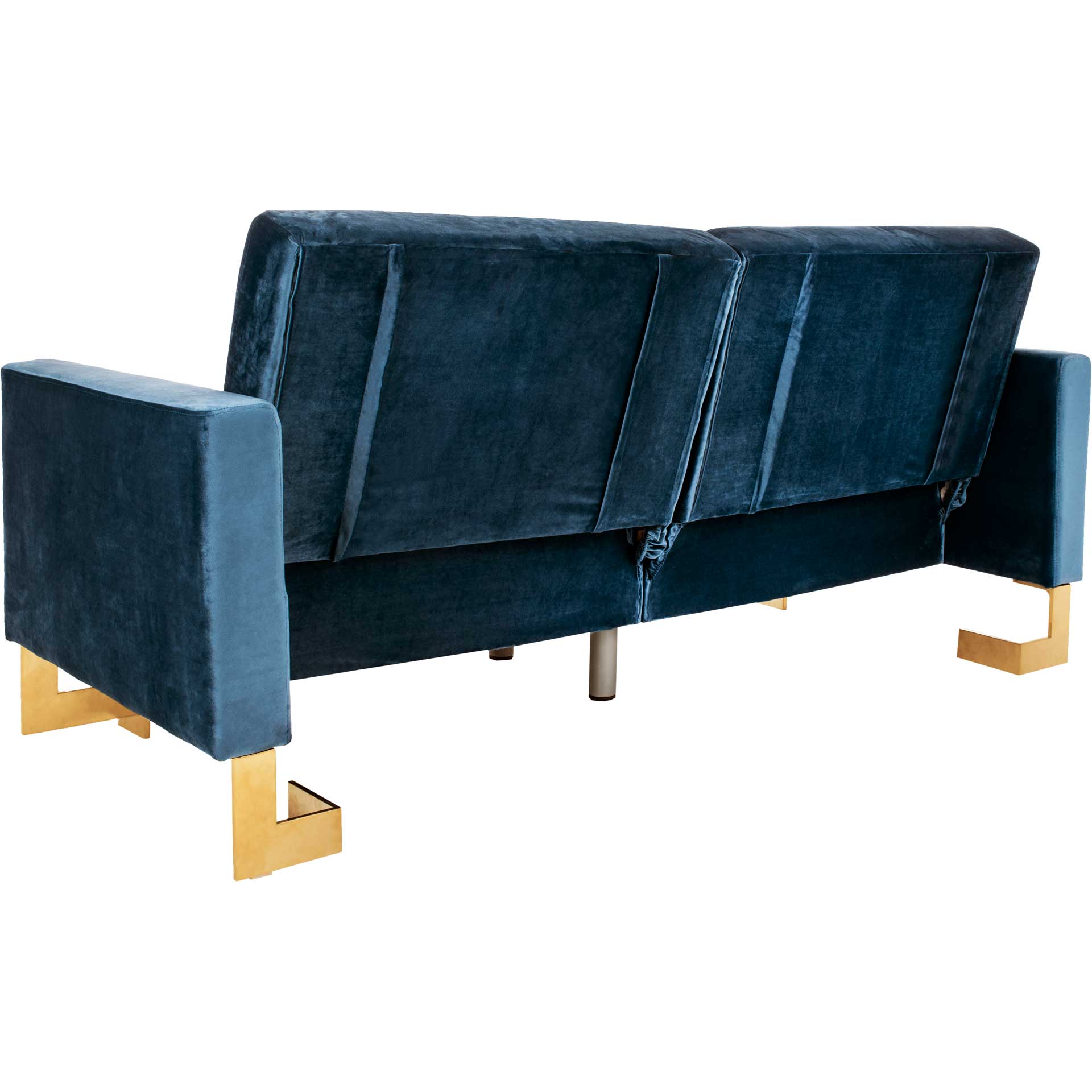 Traverse Foldable Sofa Bed Navy/Brass - Image 5