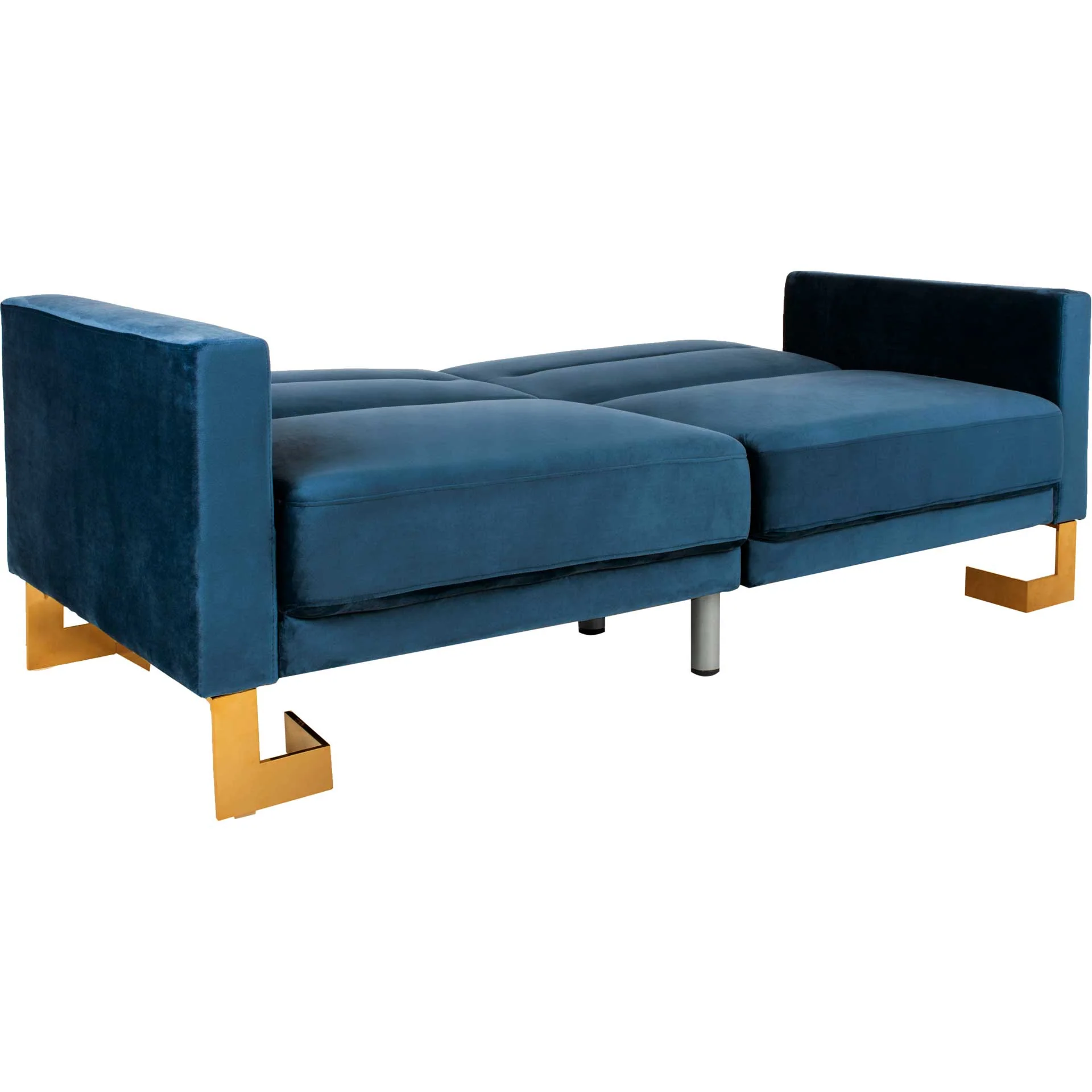 Traverse Foldable Sofa Bed Navy/Brass - Image 6