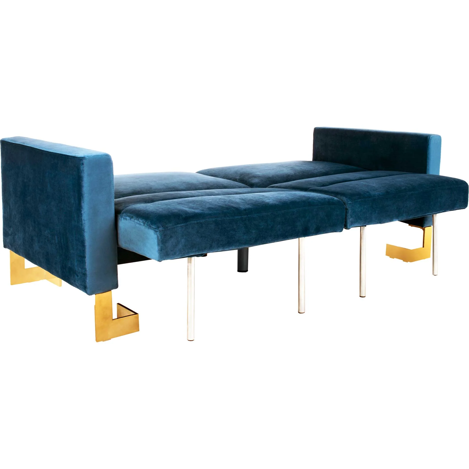 Traverse Foldable Sofa Bed Navy/Brass - Image 7