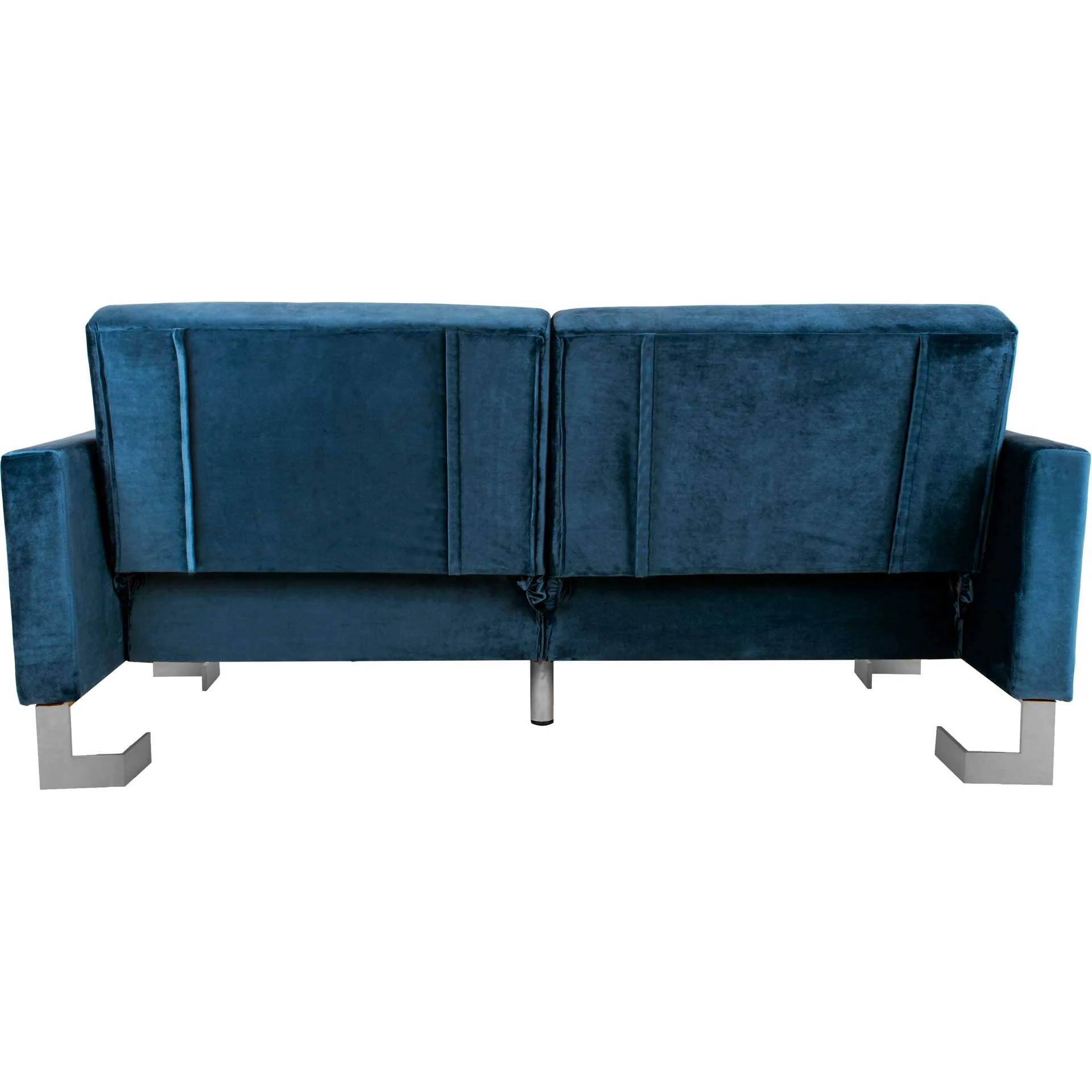 Traverse Foldable Sofa Bed Navy/Silver - Image 4