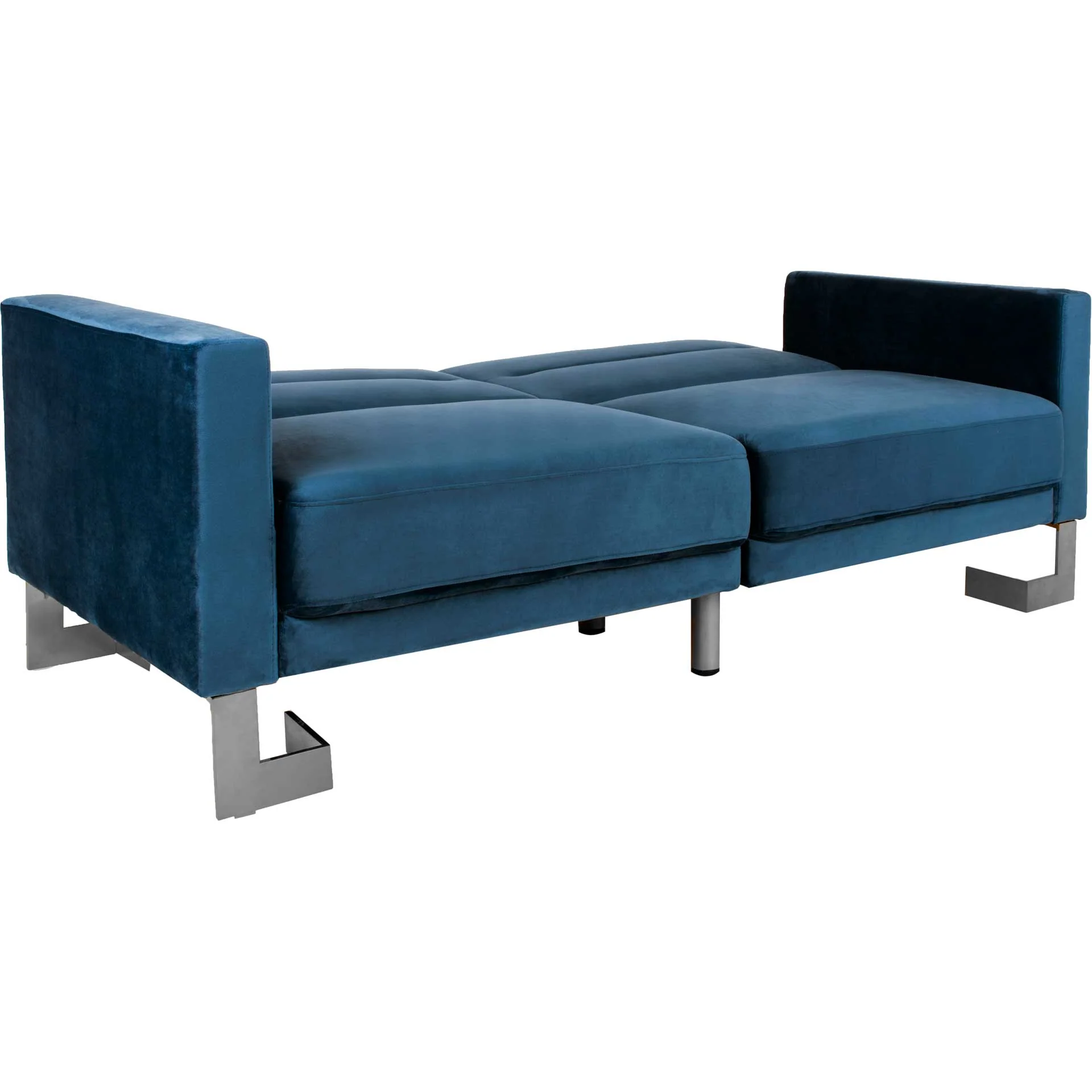 Traverse Foldable Sofa Bed Navy/Silver - Image 6