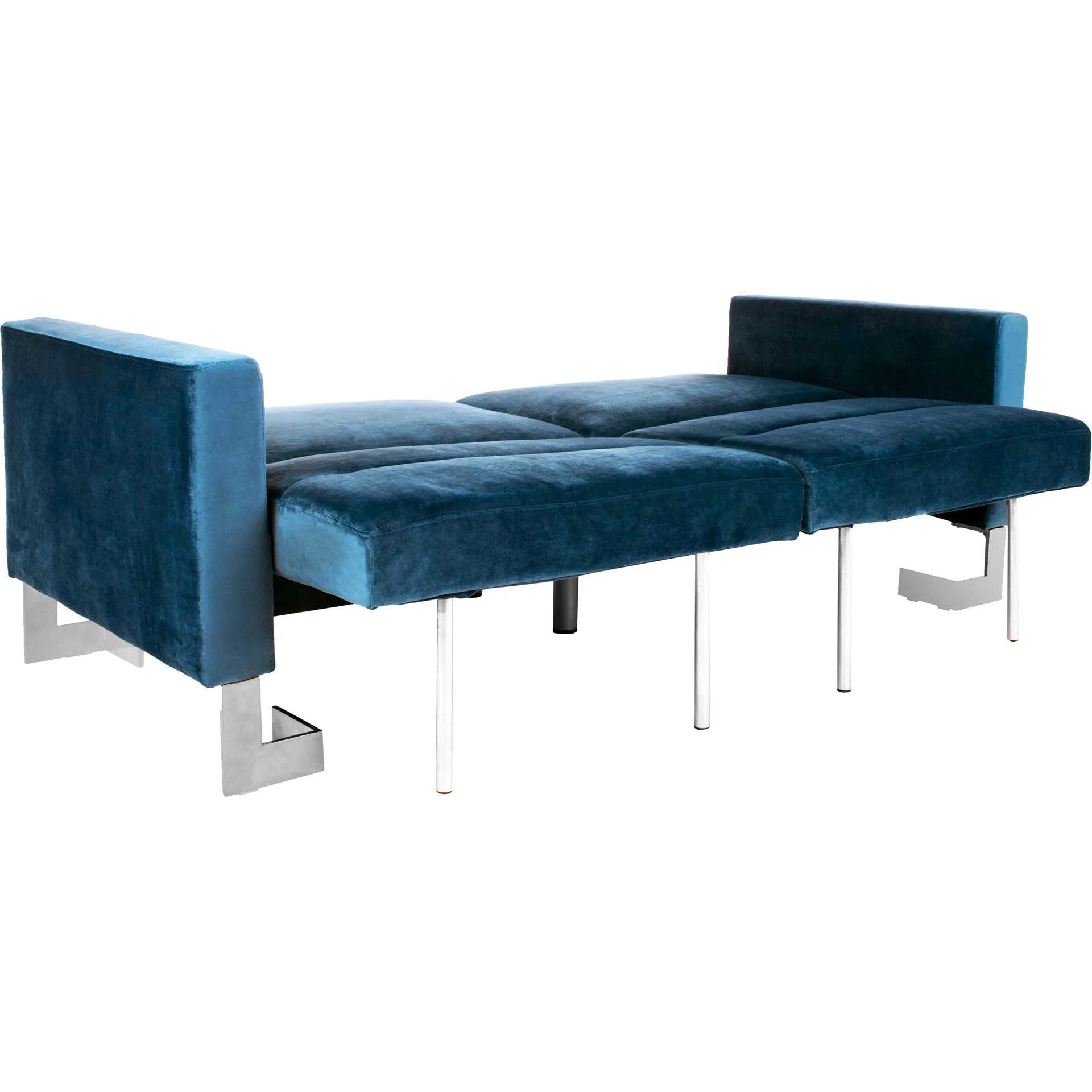 Traverse Foldable Sofa Bed Navy/Silver - Image 7