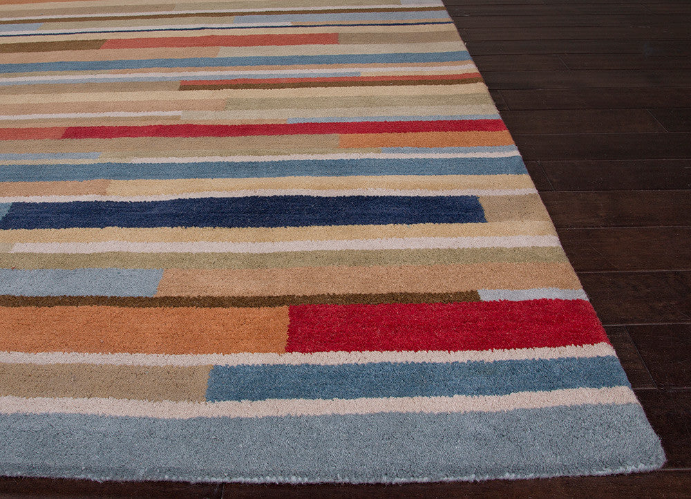 Traverse Mombasa Aegean Blue/Gray Green Area Rug - Image 3