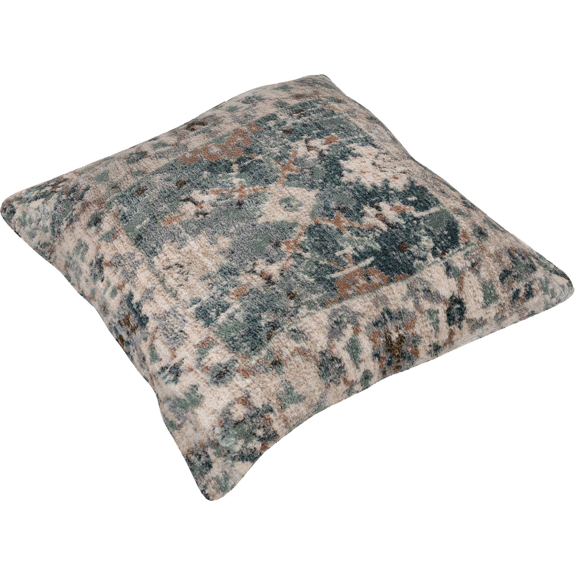 Travis Pillow Beige/Sage/Teal - Image 2