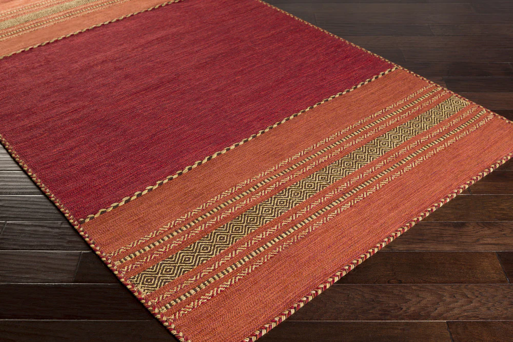 Trenza Cherry/Chocolate Area Rug - Image 2