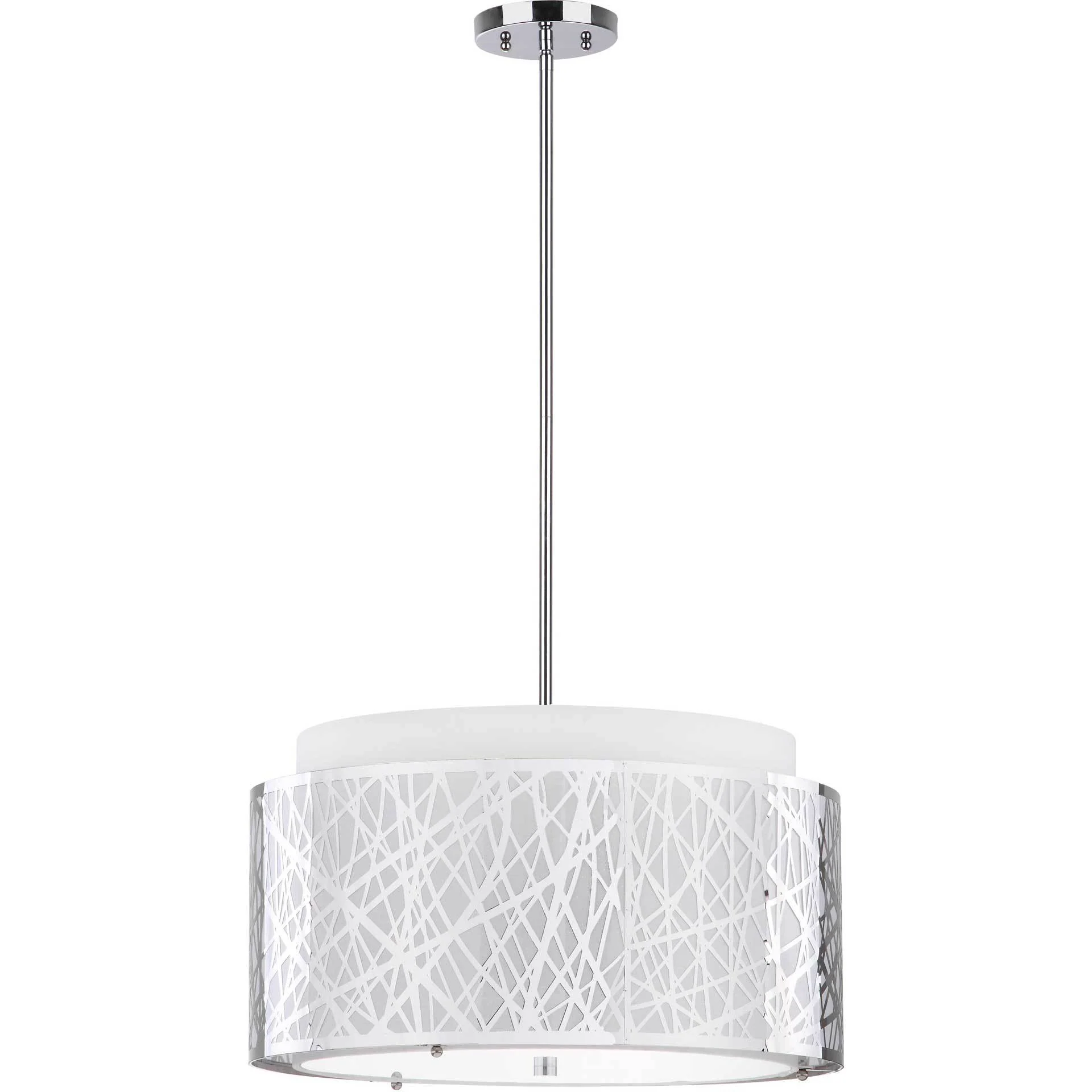 Trevor Chrome Adjustable Pendant - Image 2