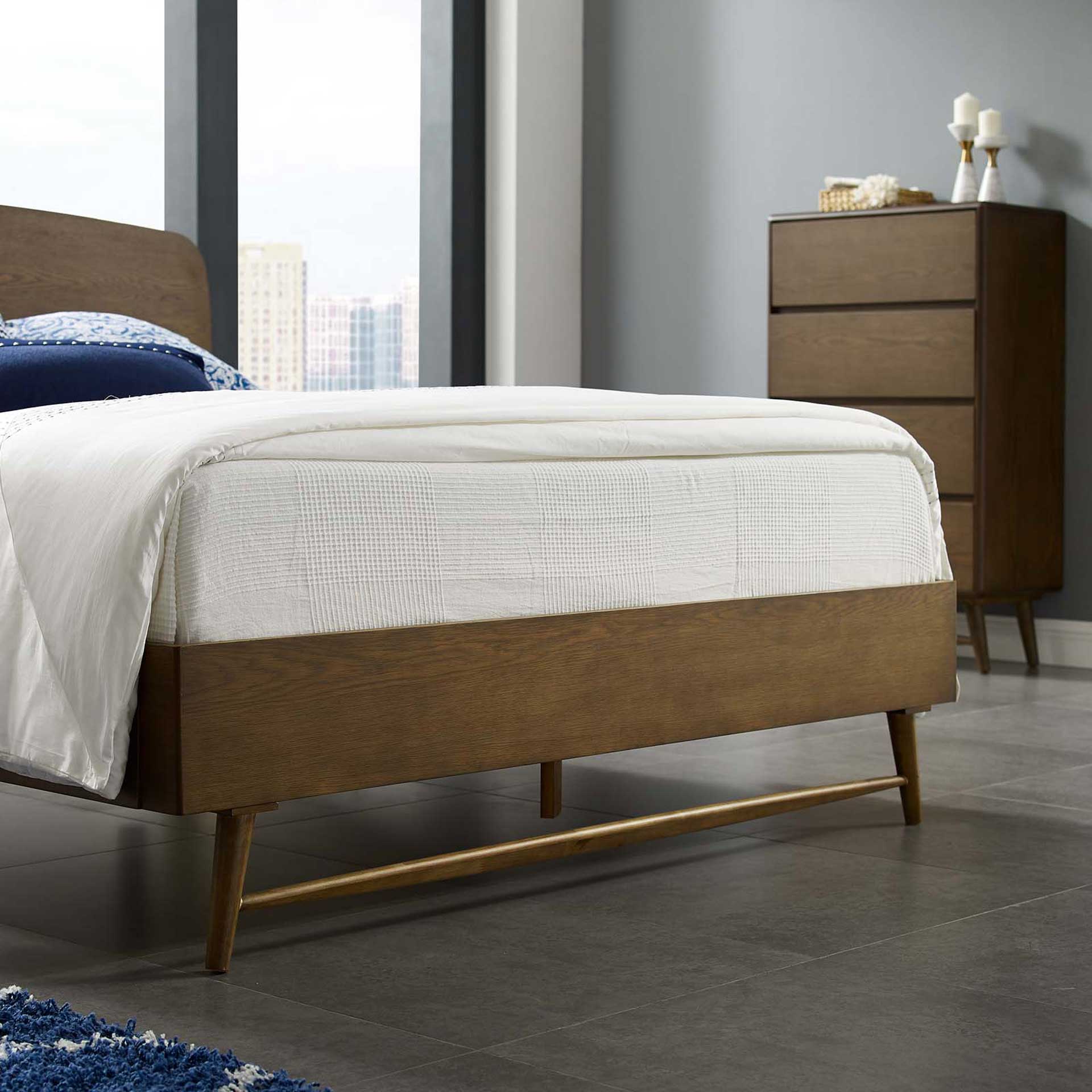 Trevor Wood Bed Chestnut - Image 5