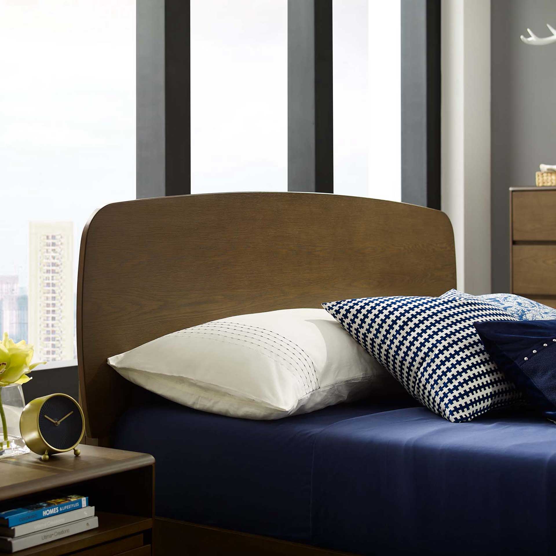 Trevor Wood Bed Chestnut - Image 6