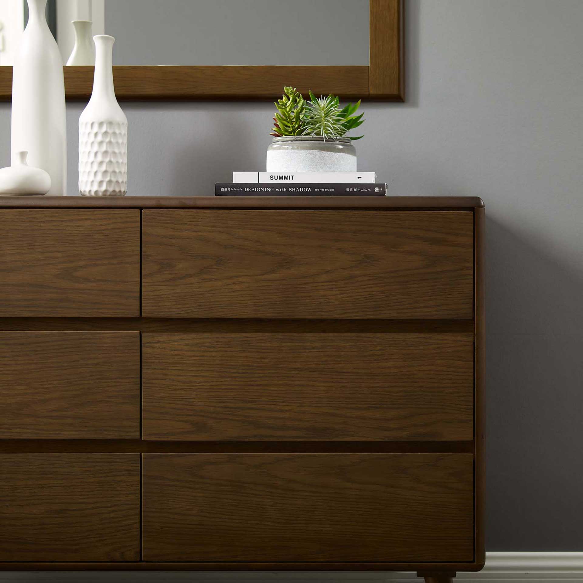 Trevor Wood Dresser Chestnut - Image 5