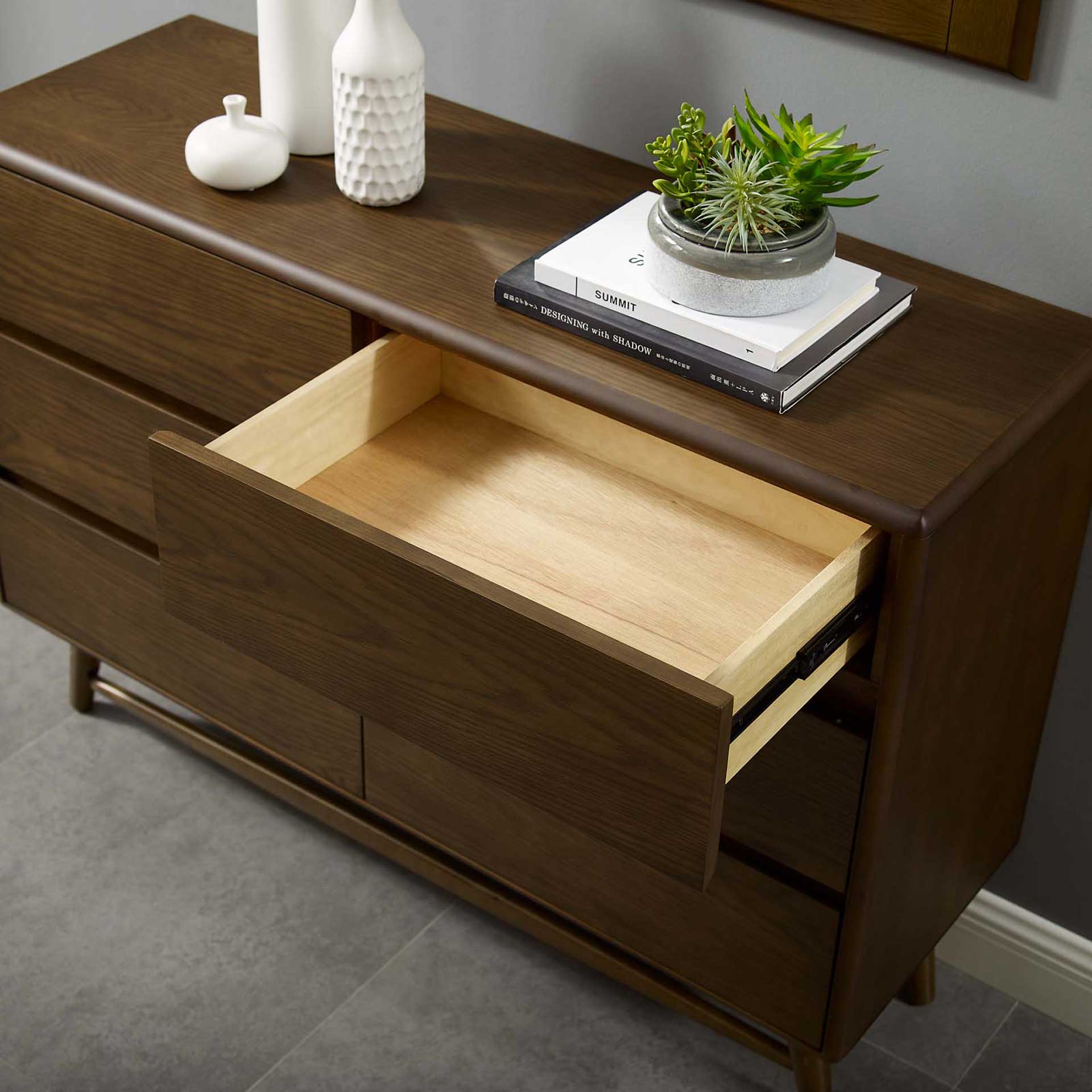 Trevor Wood Dresser Chestnut - Image 6