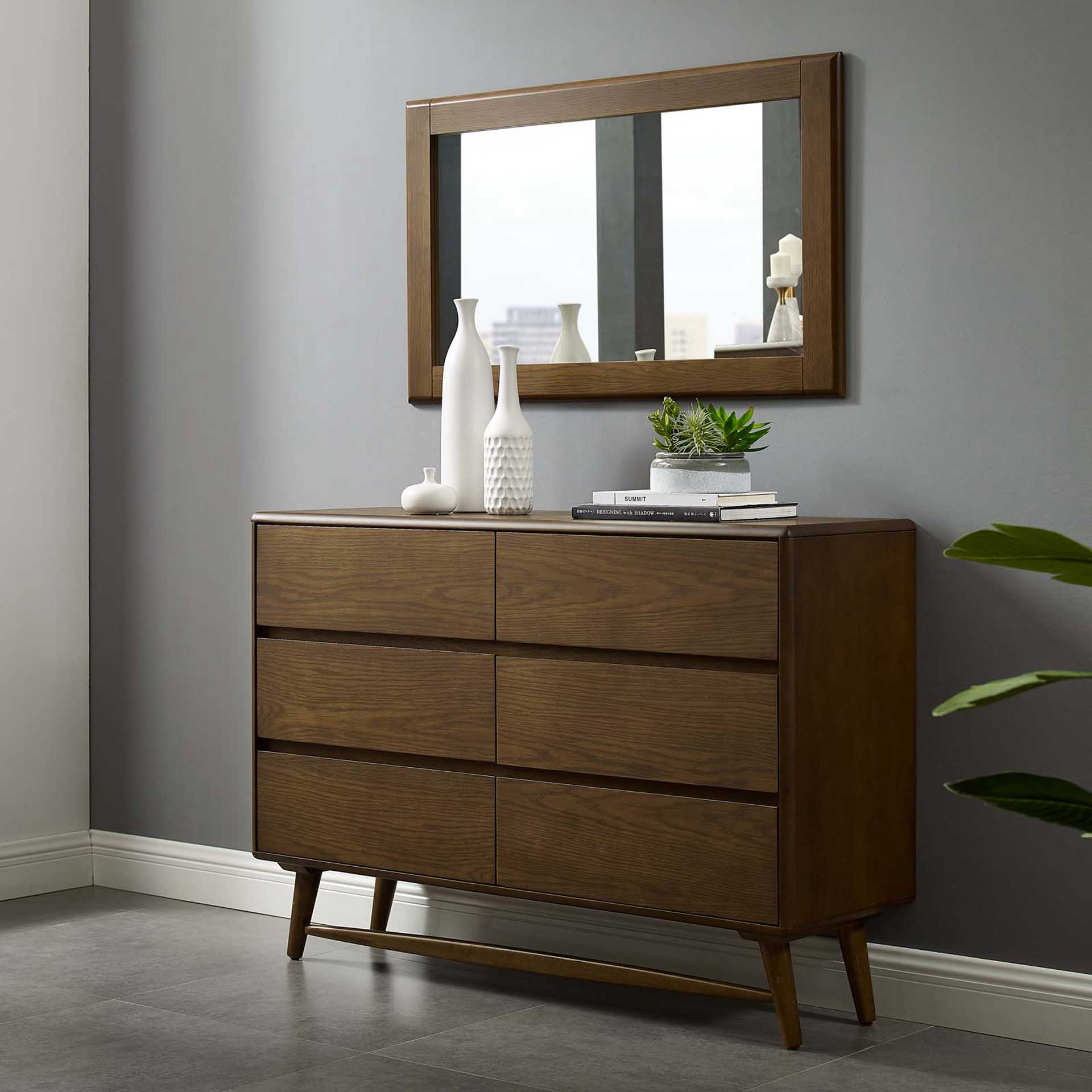 Trevor Wood Dresser Chestnut - Image 7