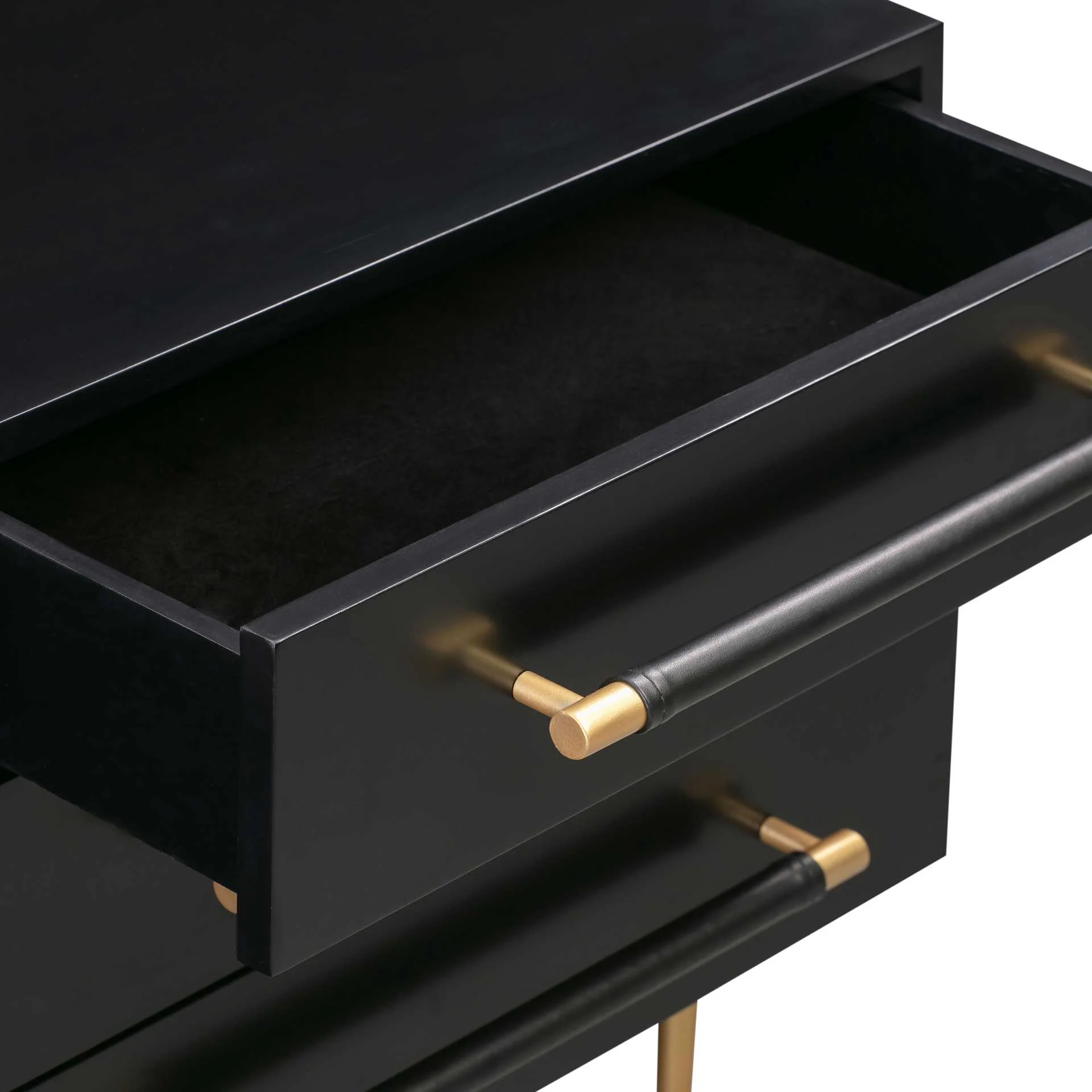 Trey Nightstand Black - Image 5