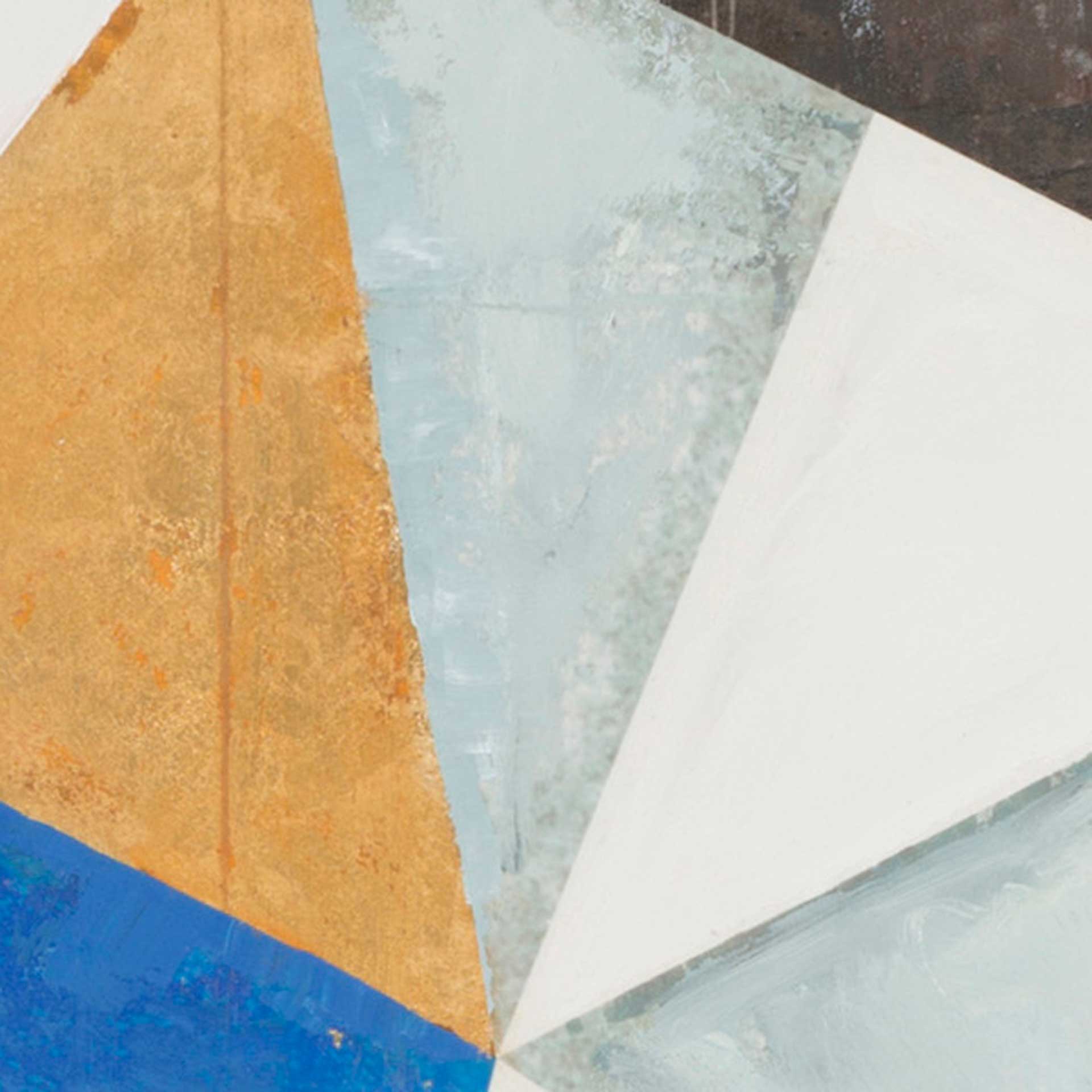 Triangle Blue Wall Art - Image 2