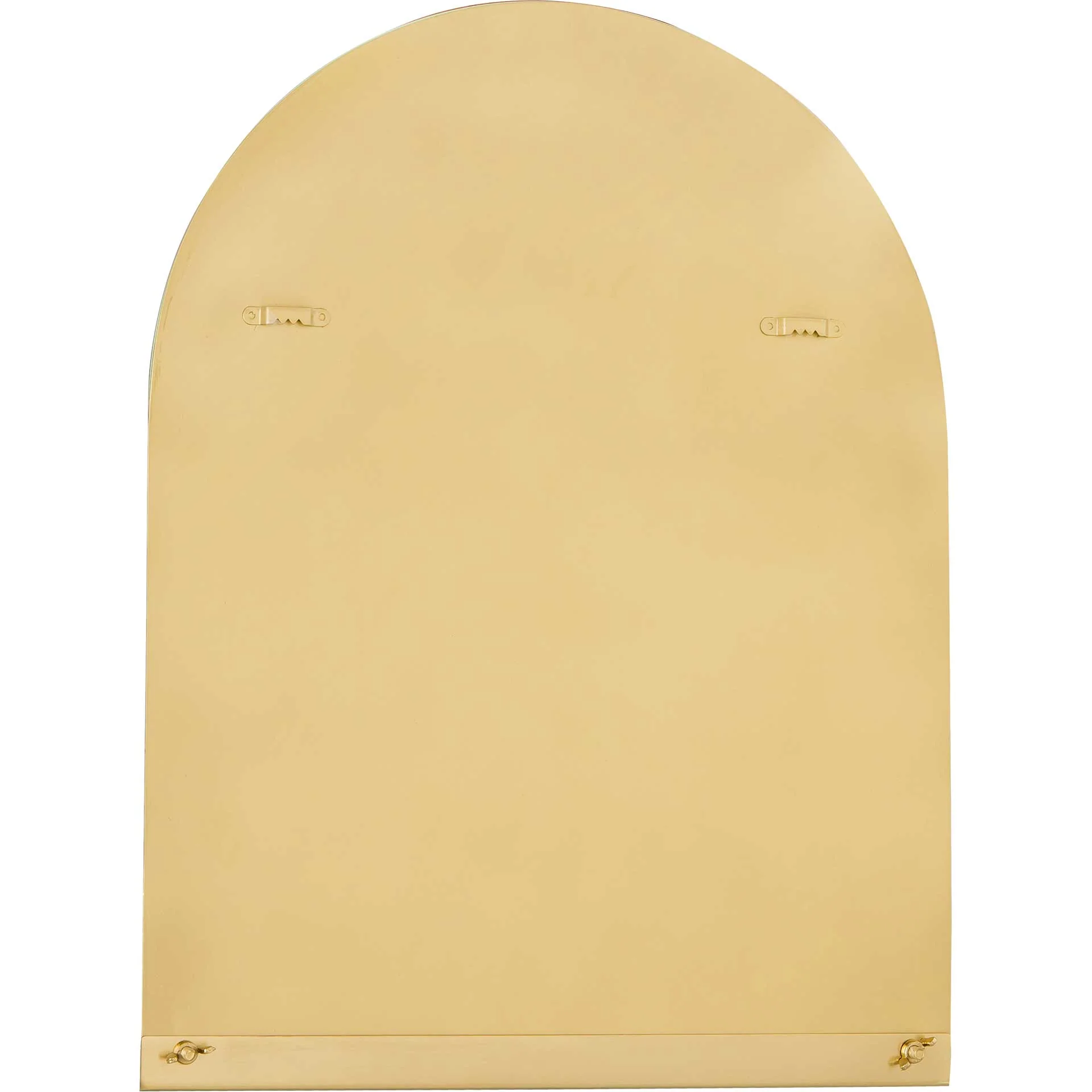 Tribeca Round Accent Mirror Brass - Image 5