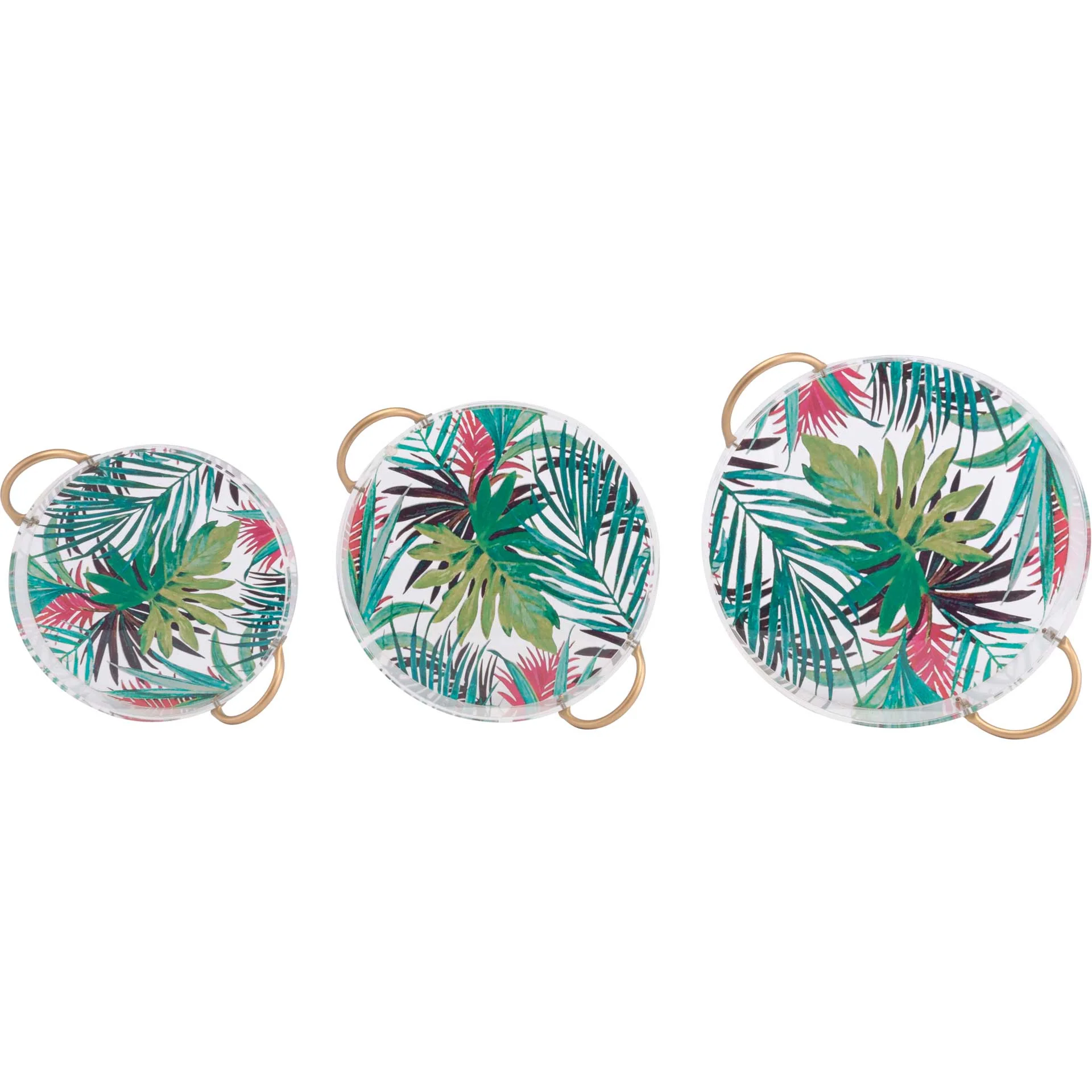 Tropical Tray Multicolor (Set of 3) - Image 2