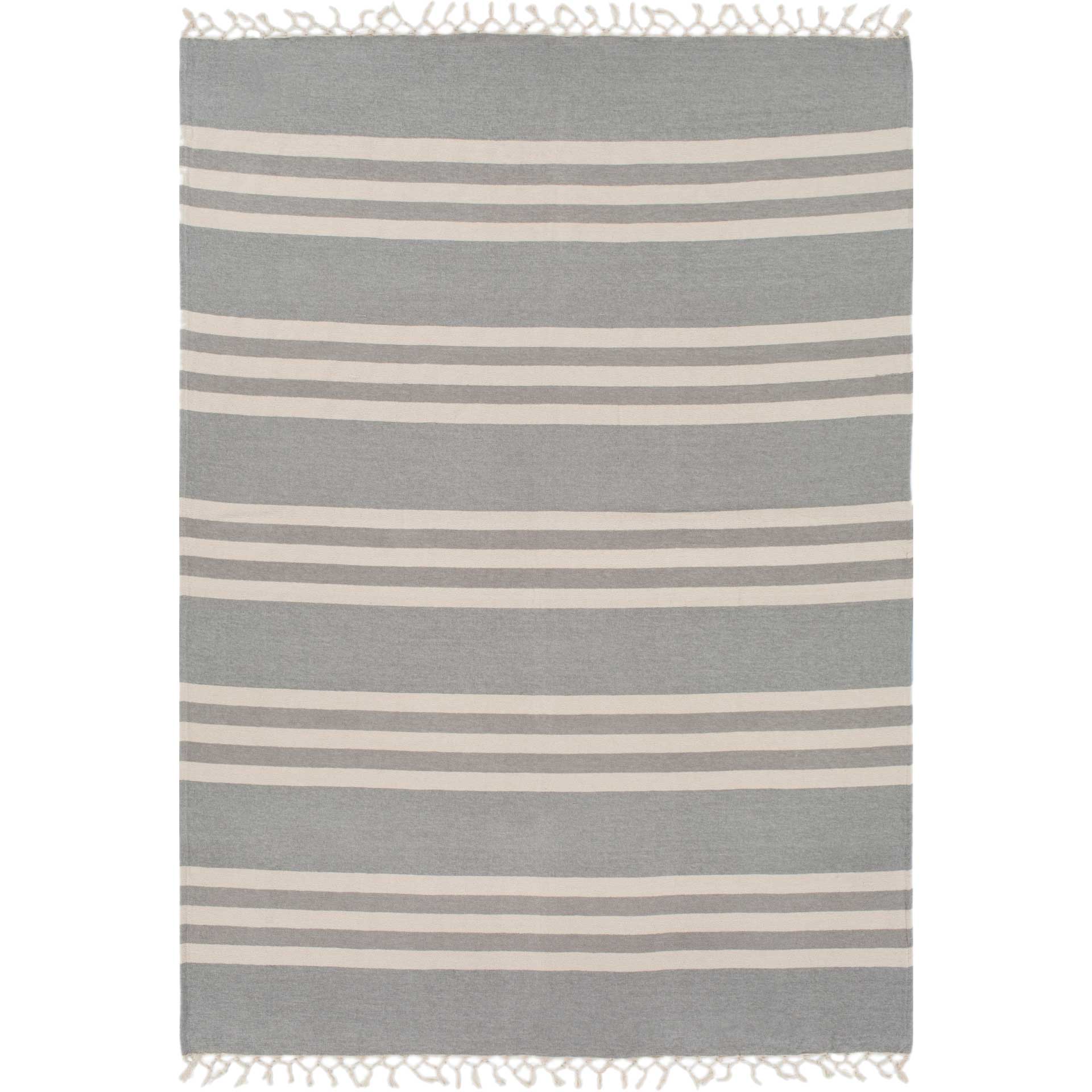 Trotsky Throw Medium Gray/Cream/Light Gray - Image 2