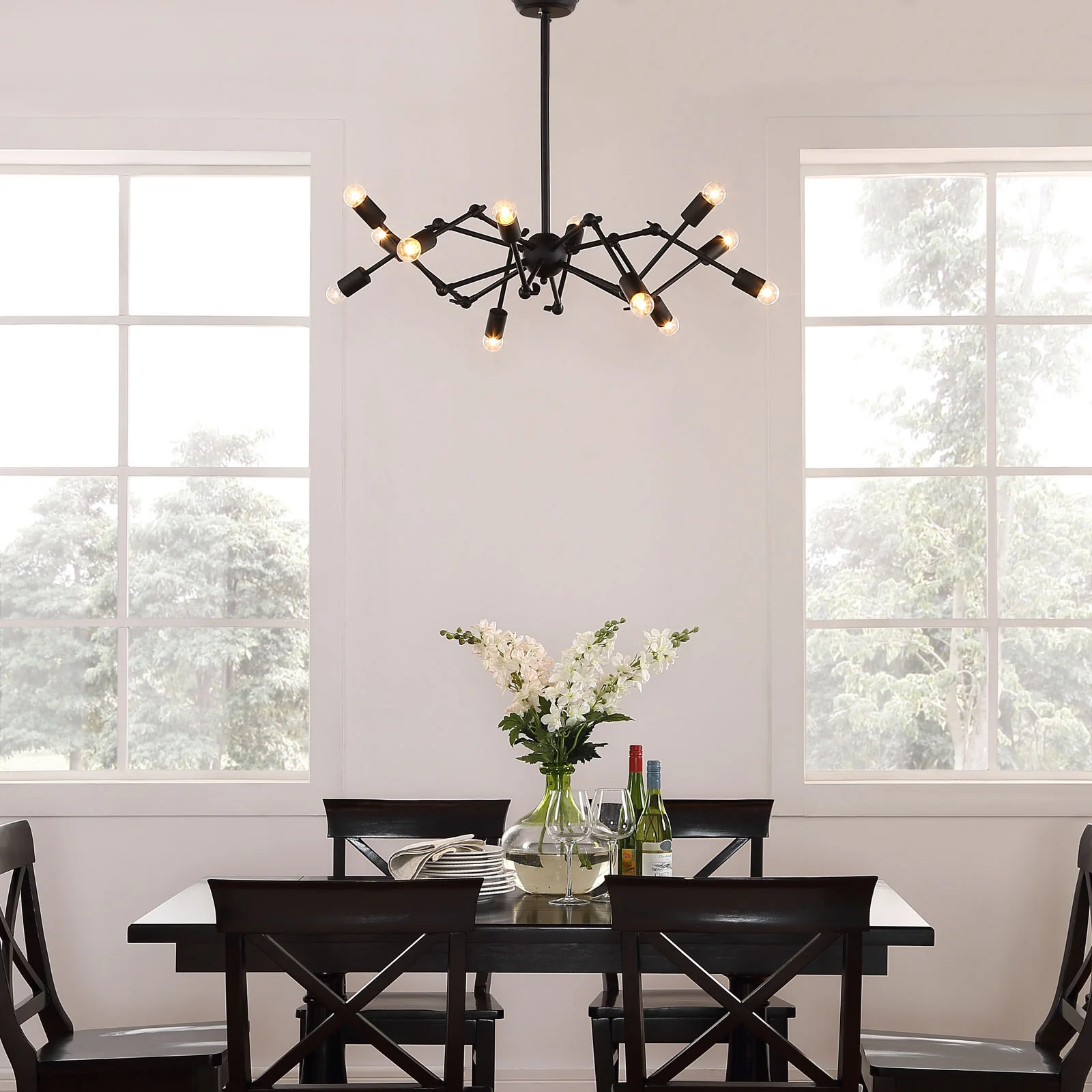 Troy Ceiling Fixture Black - Image 4
