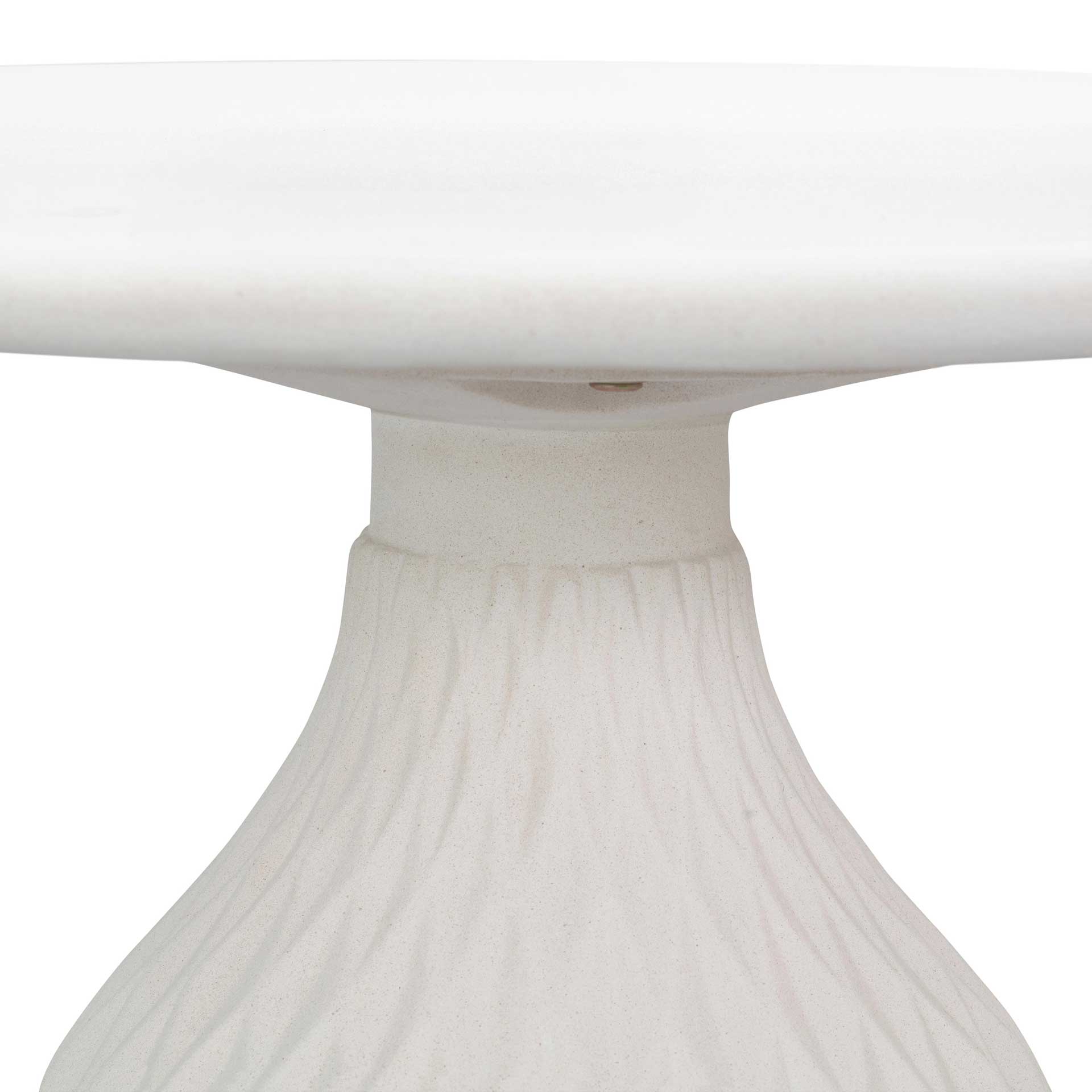 Tunisia Concrete Coffee Table Ivory - Image 5