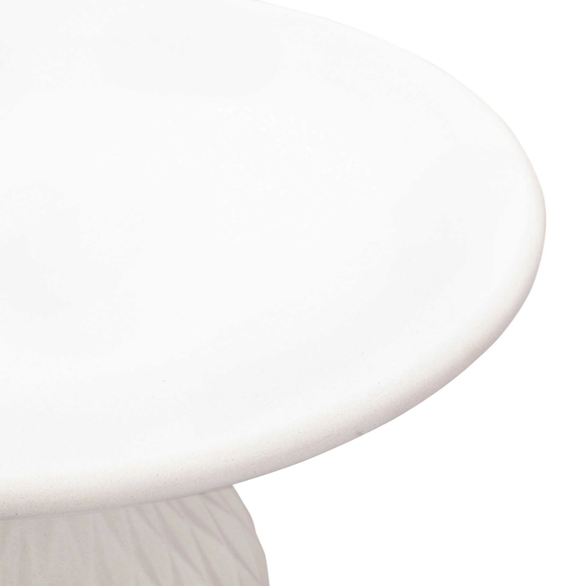 Tunisia Concrete Coffee Table Ivory - Image 6