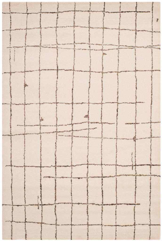 Tunisia Grid Ivory Area Rug - Image 3