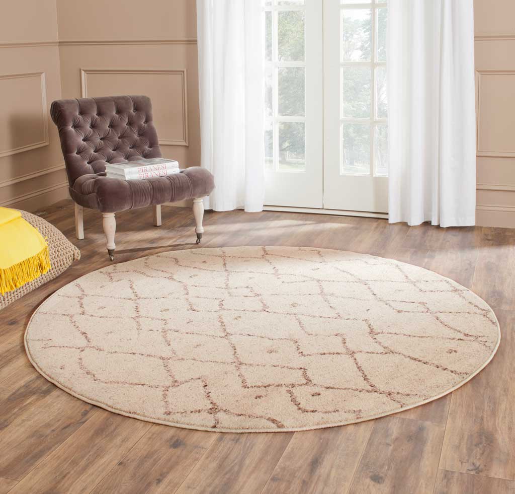 Tunisia Naive Ivory Round Rug - Image 3