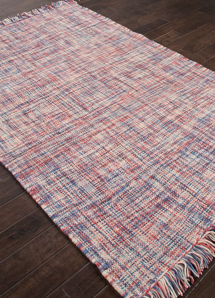 Tweedy Denim Blue/Brick Red Area Rug - Image 2