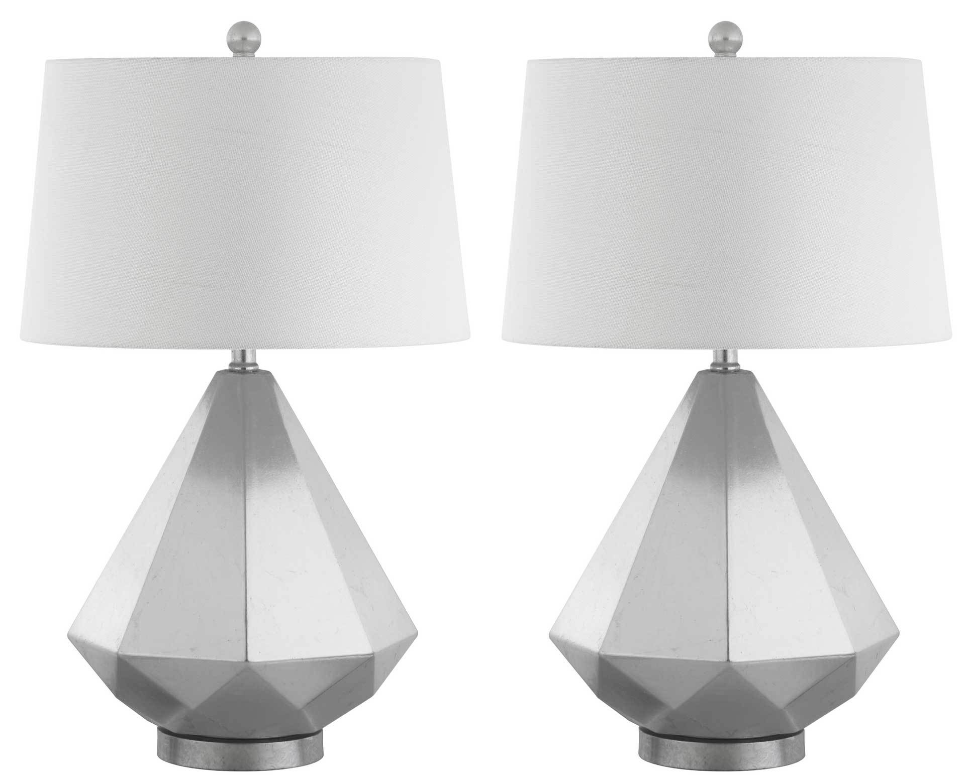Twila Table Lamp Silver Leaf (Set of 2) - Image 3