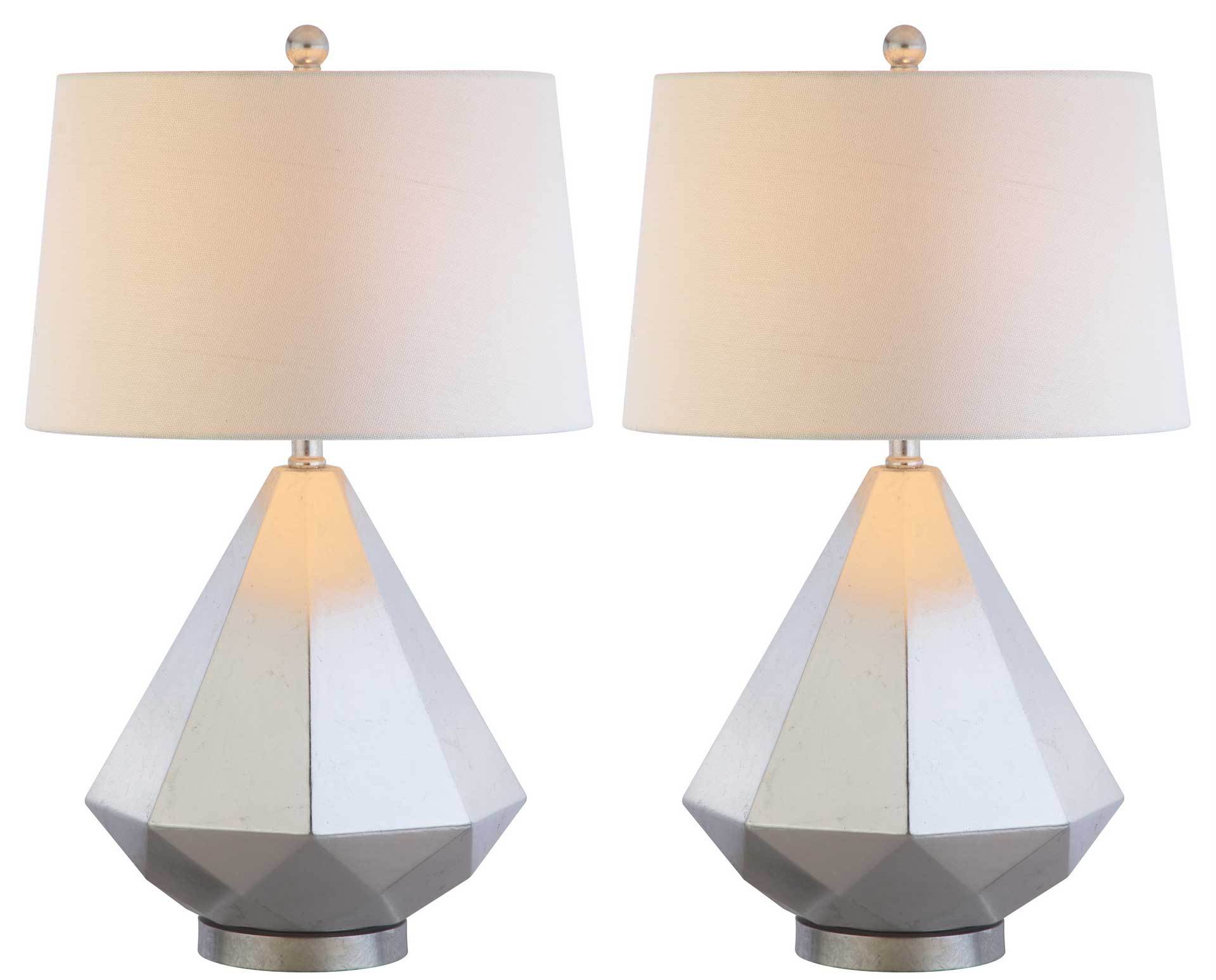 Twila Table Lamp Silver Leaf (Set of 2) - Image 4