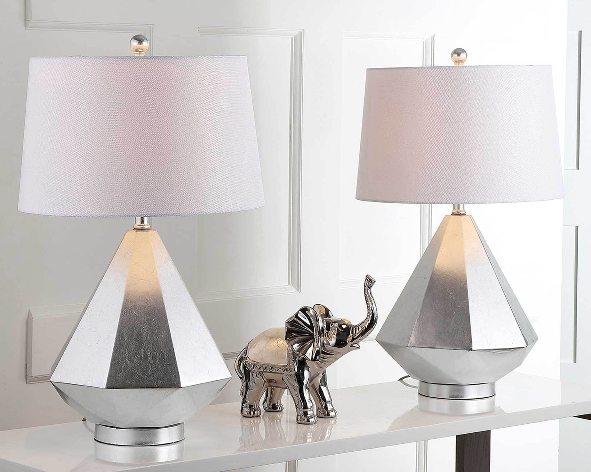 Twila Table Lamp Silver Leaf (Set of 2) - Image 6