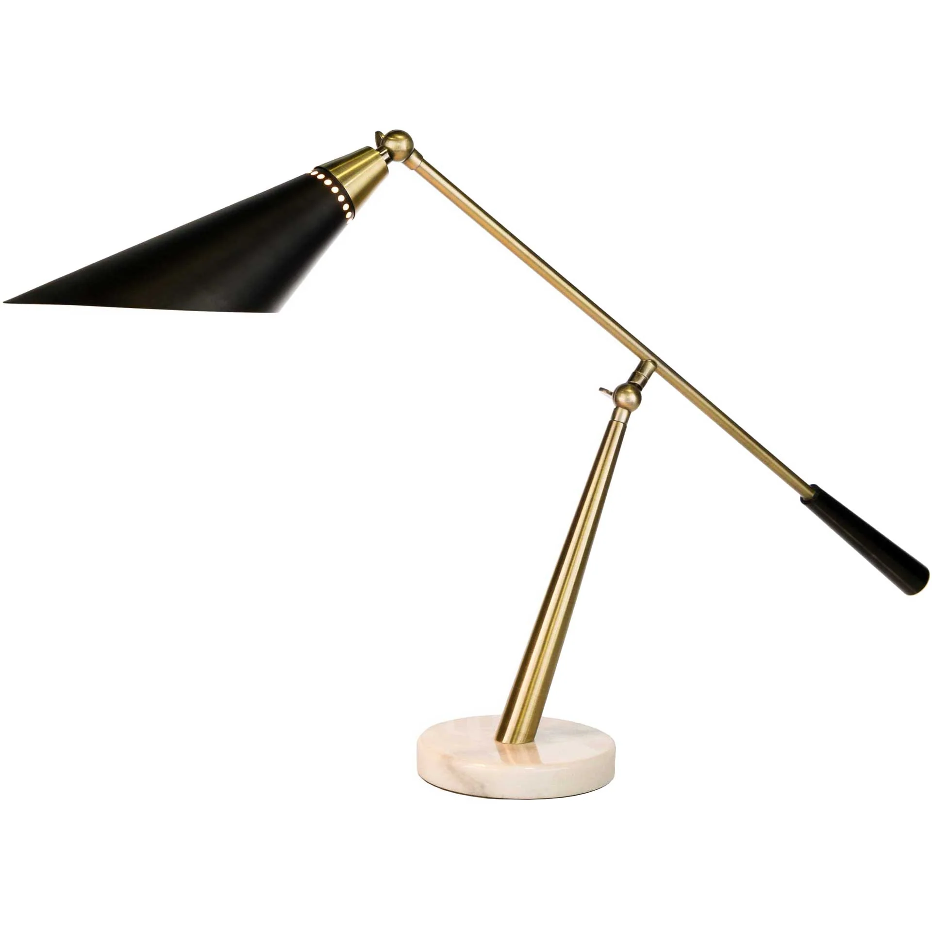 Tyree Table Lamp Black/Gold - Image 2