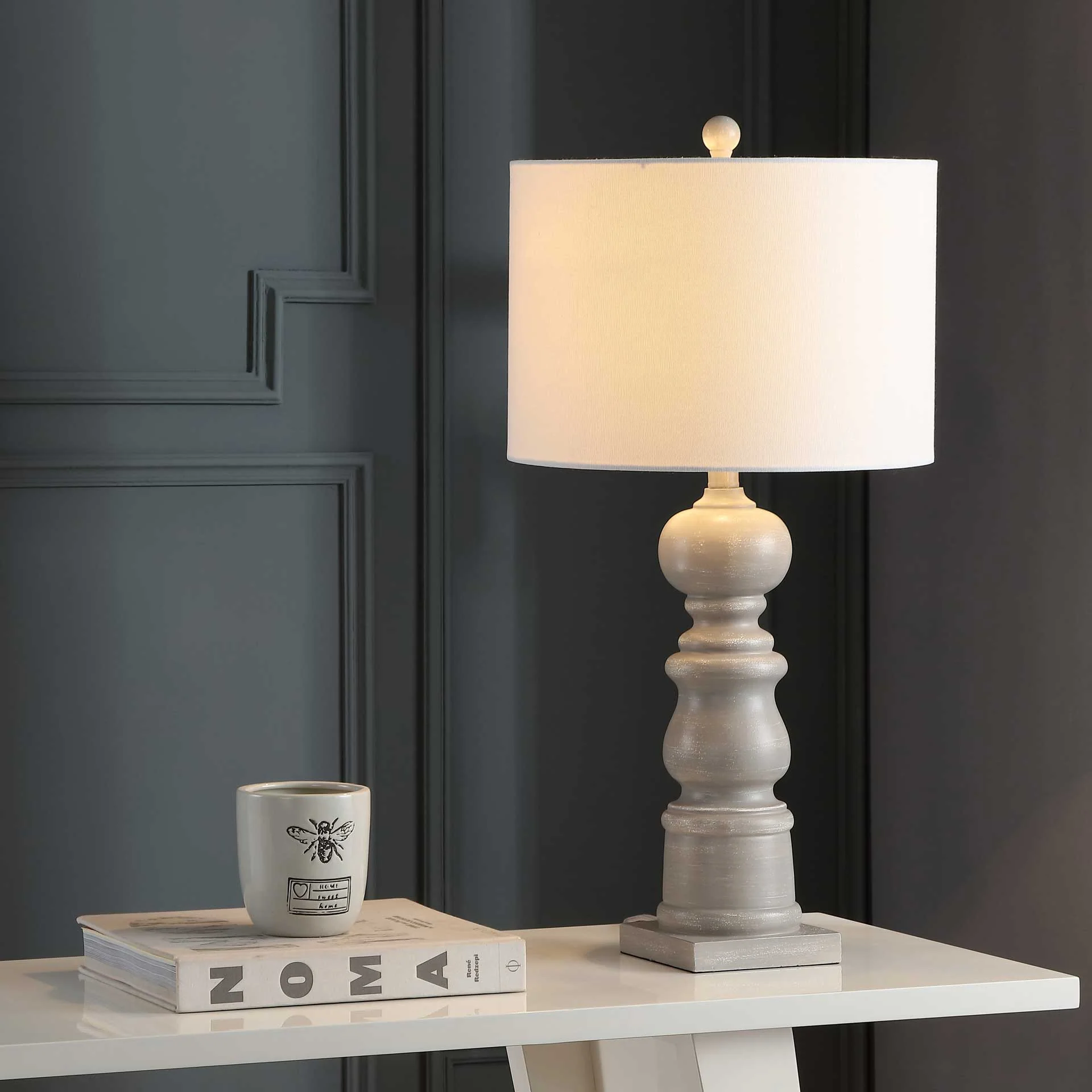 Umar Table Lamp Gray - Image 4