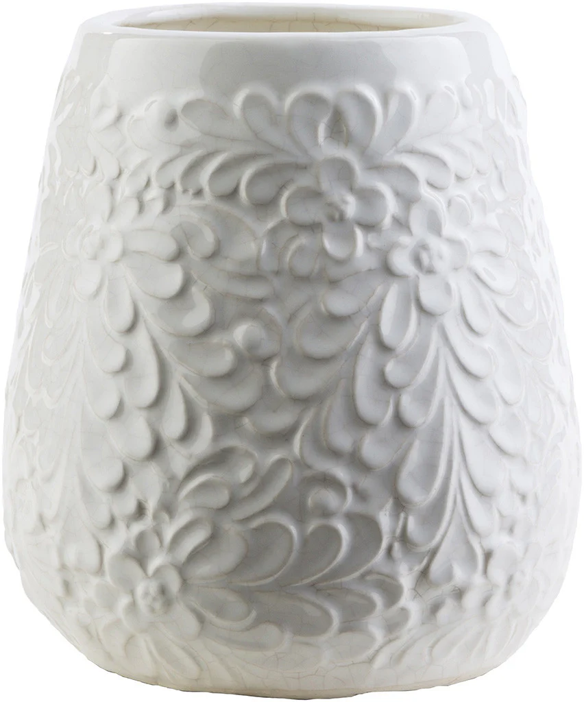 Underwood Ceramic Table Vase Ivory - Image 3